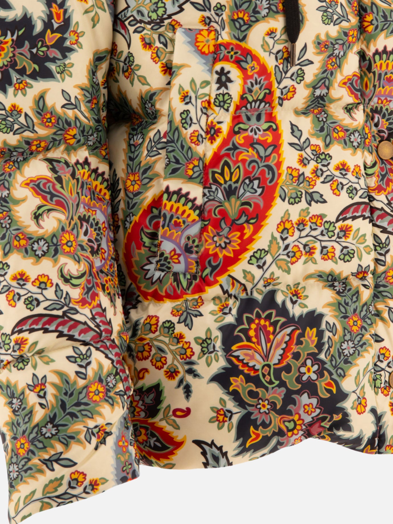 Piumini corti Paisley  Beige - Etro Donna | PDP | VIETTI Online Store | thumbnail_4