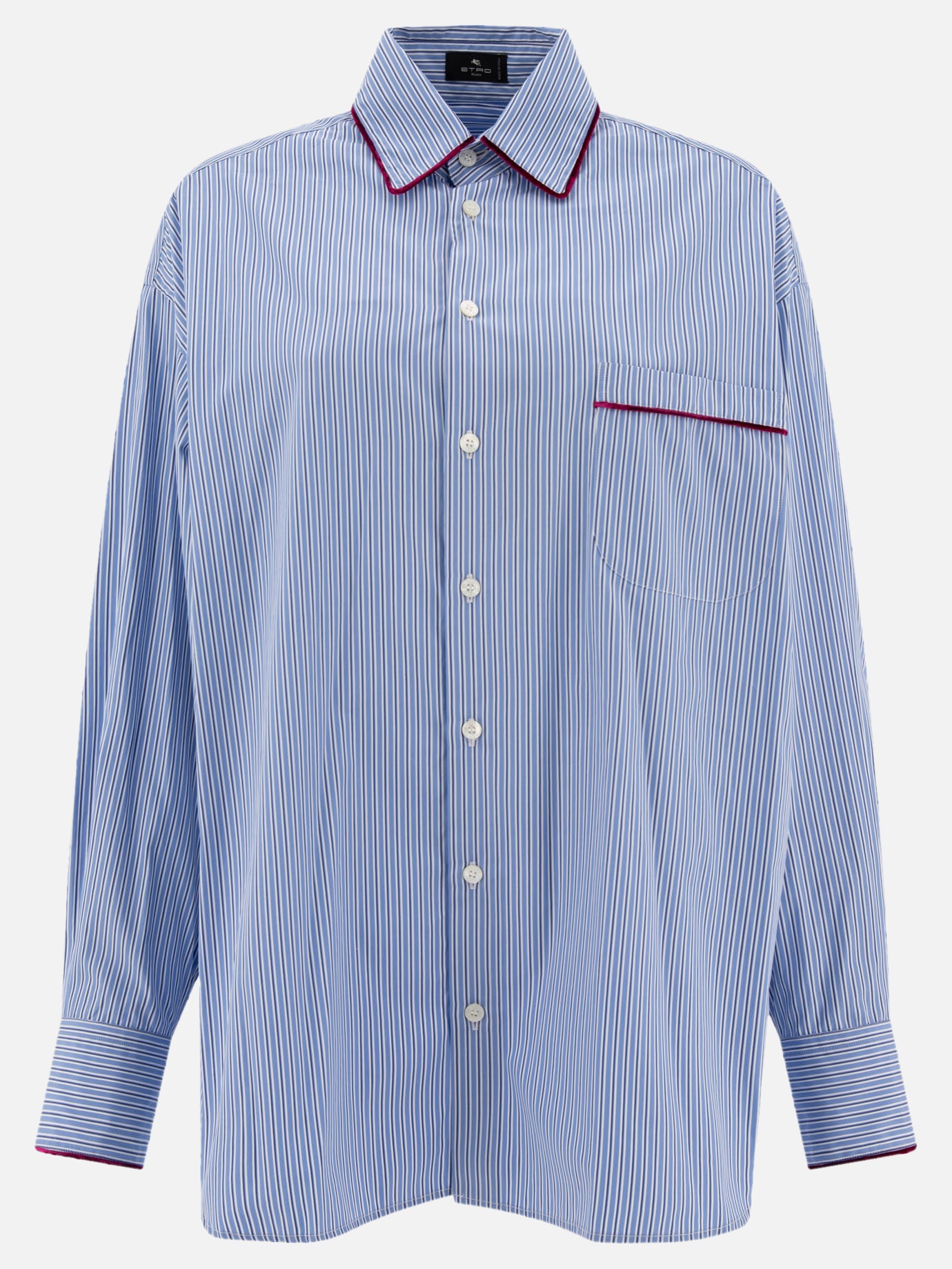 Vietti Etro Camicia in popeline a righe