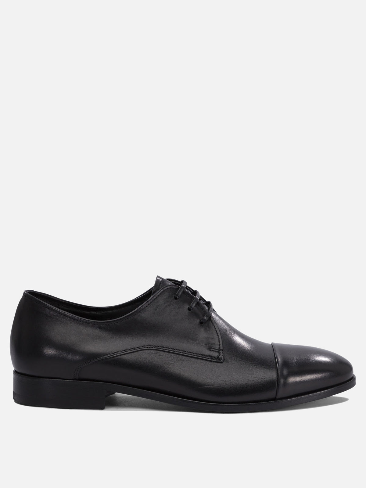 Fabi Leather brogues Black