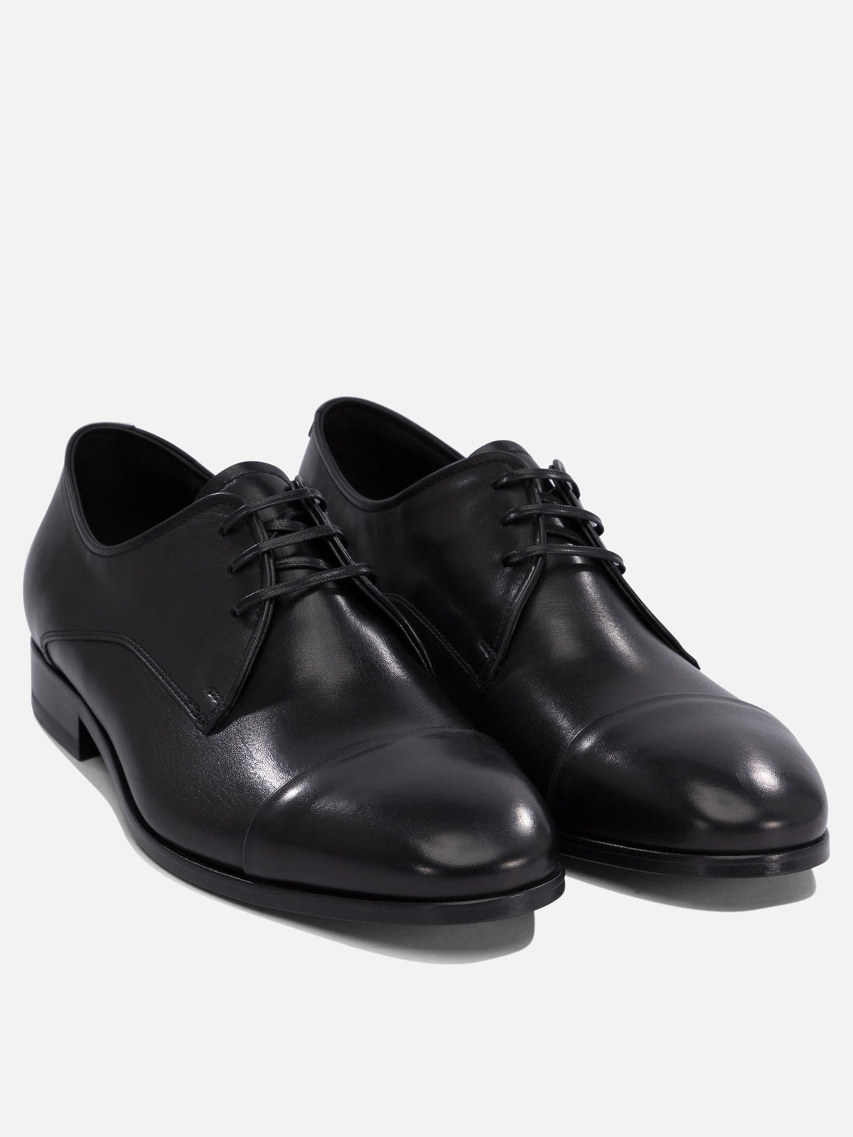 Fabi Leather brogues Black