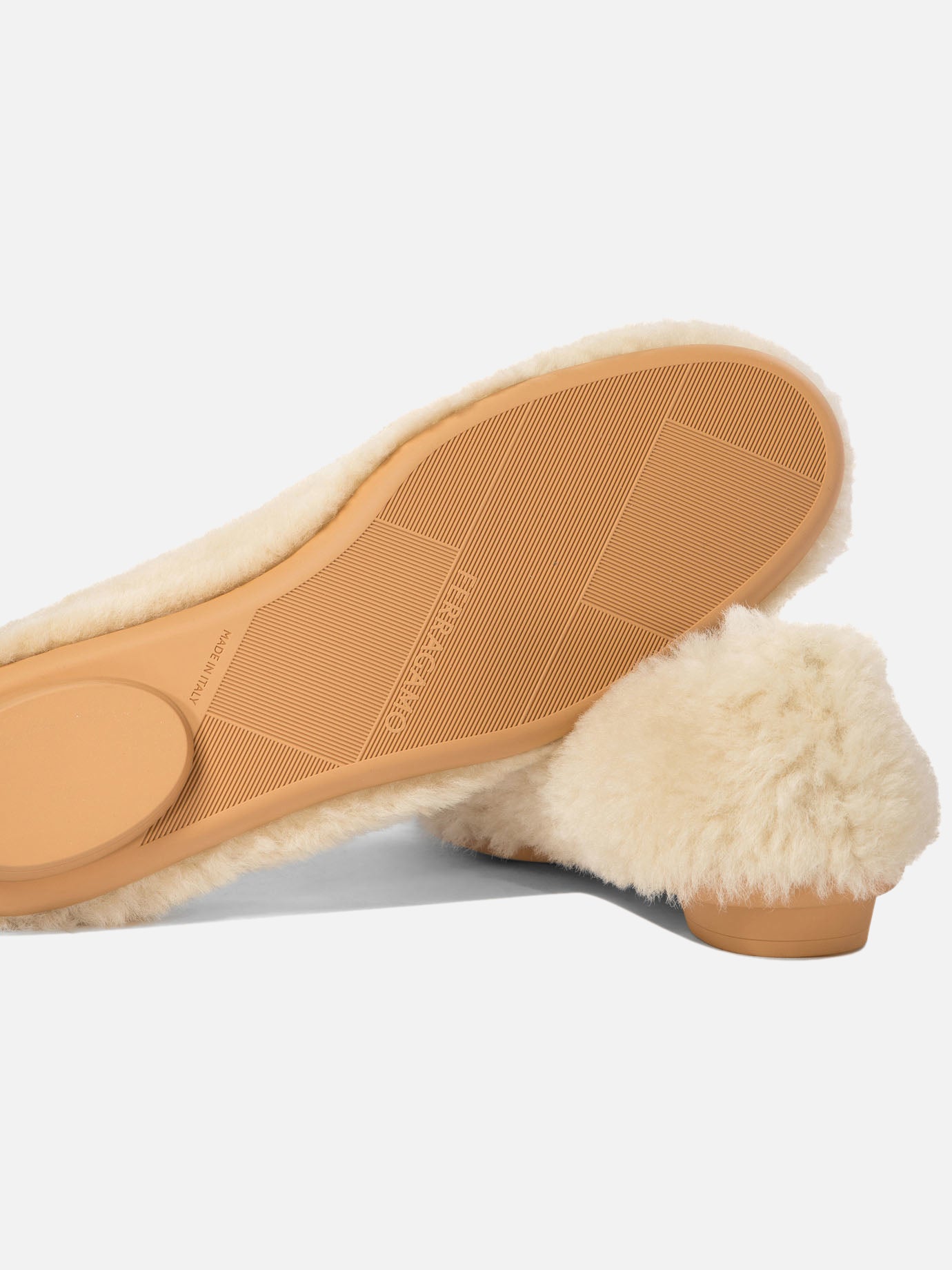 Ballerine shearling "Noella Fur"