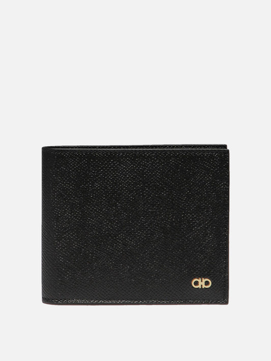 Ferragamo "Gancini" wallet Black