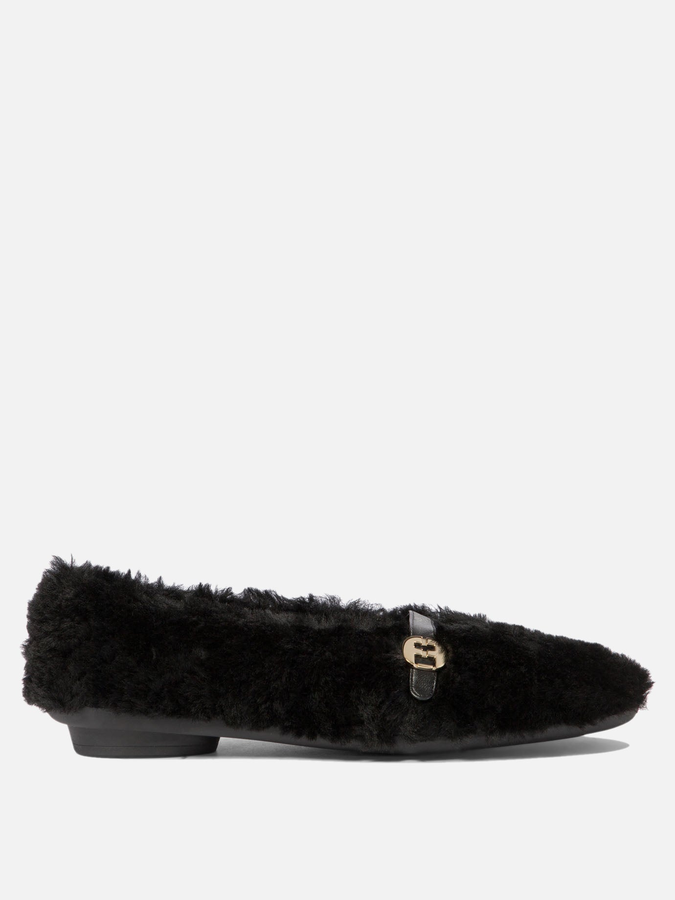 Vietti Ferragamo Ballerine shearling "Noella Fur"