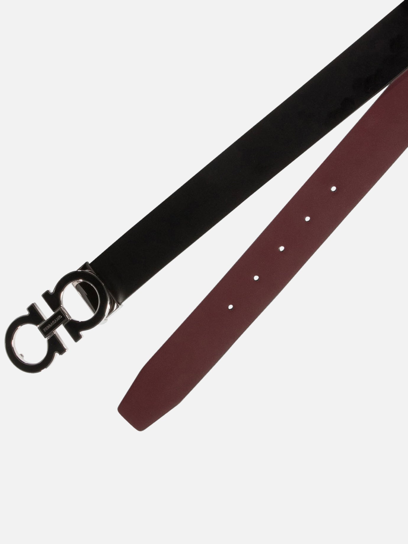 Gancini adjustable and reversible belt