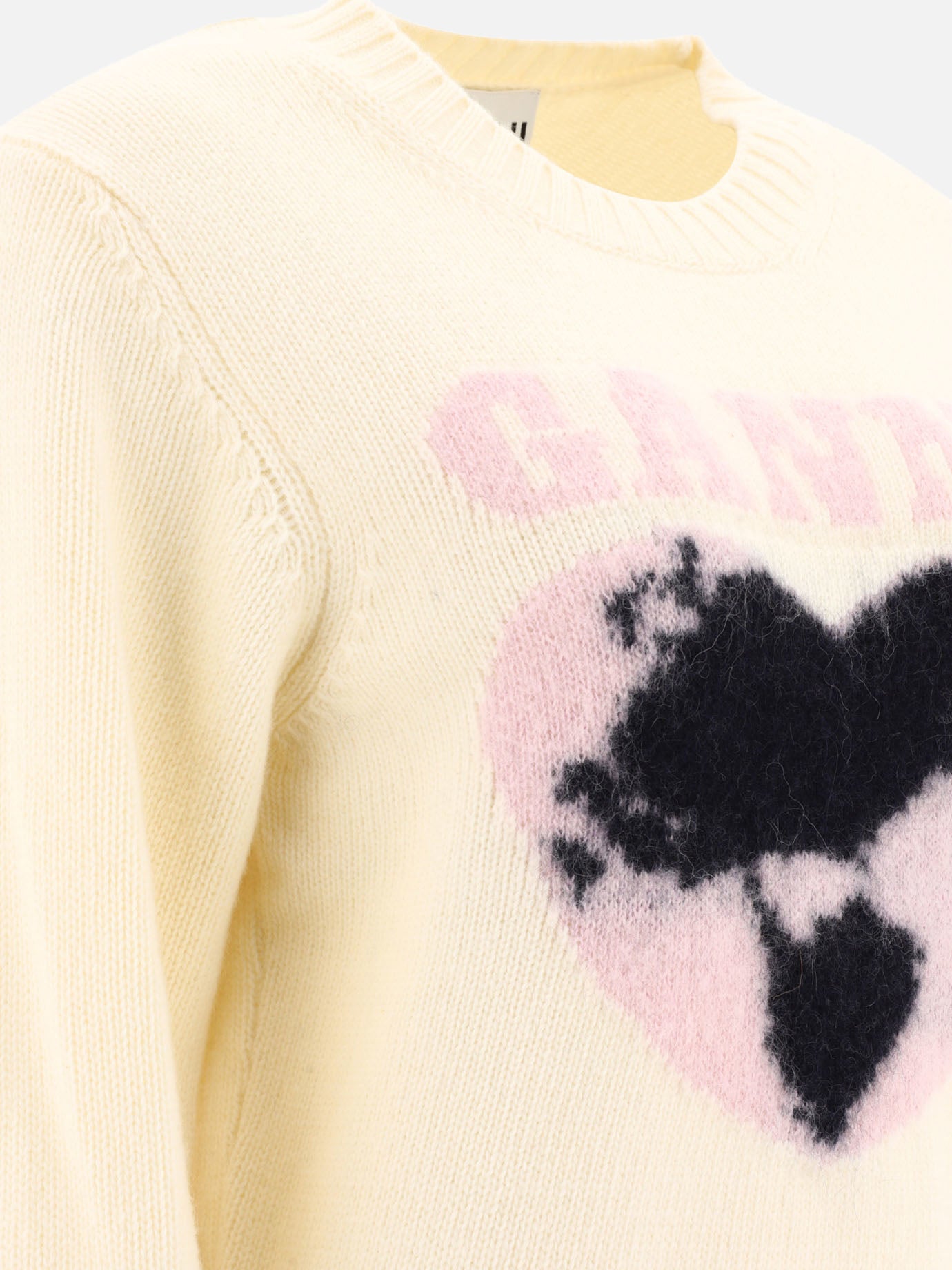 Ganni "Ganni Love" sweater White