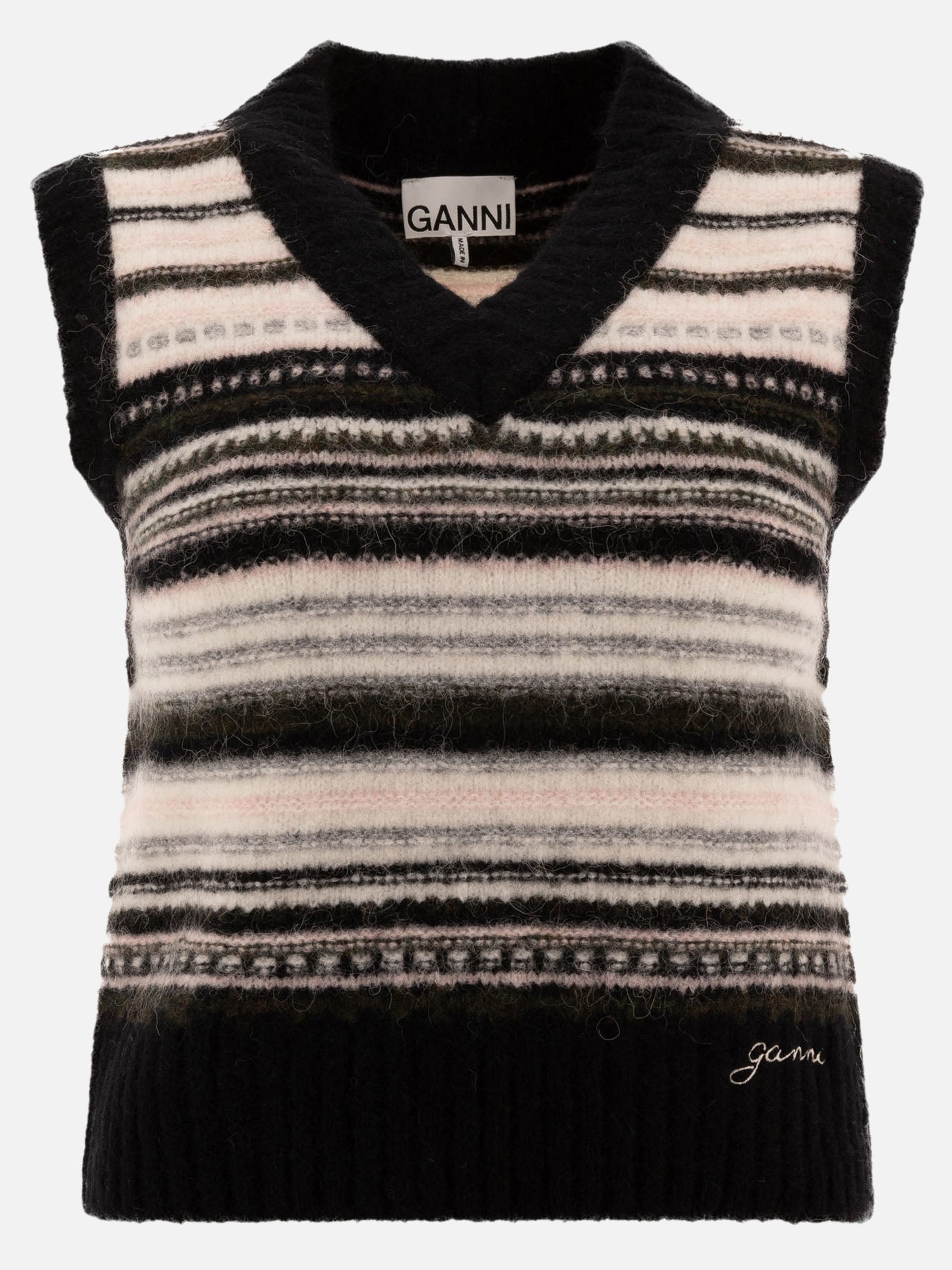 Vietti Ganni Gilet "Fair Isle"