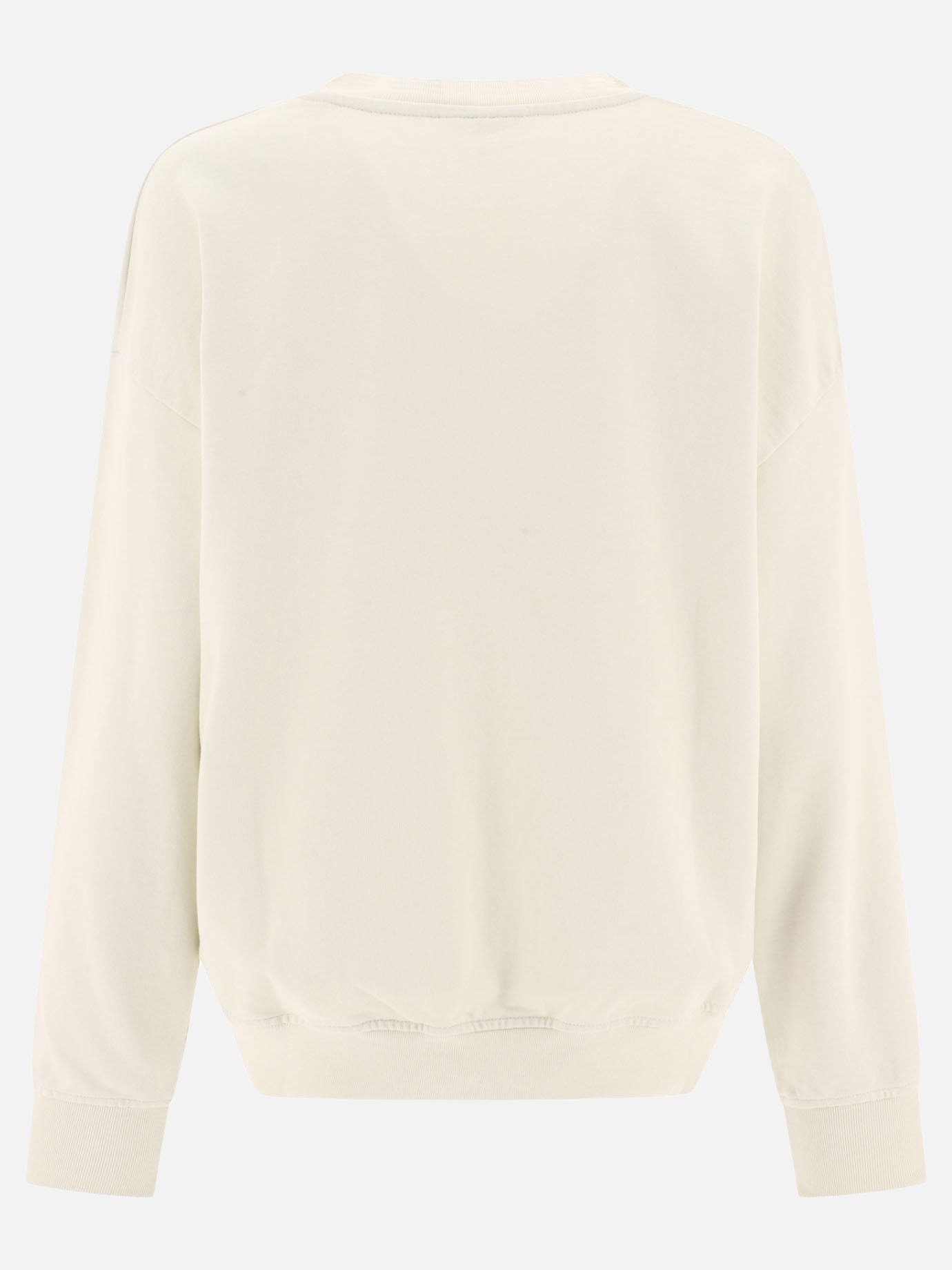 Ganni "Have a Nice Day" sweatshirt Beige