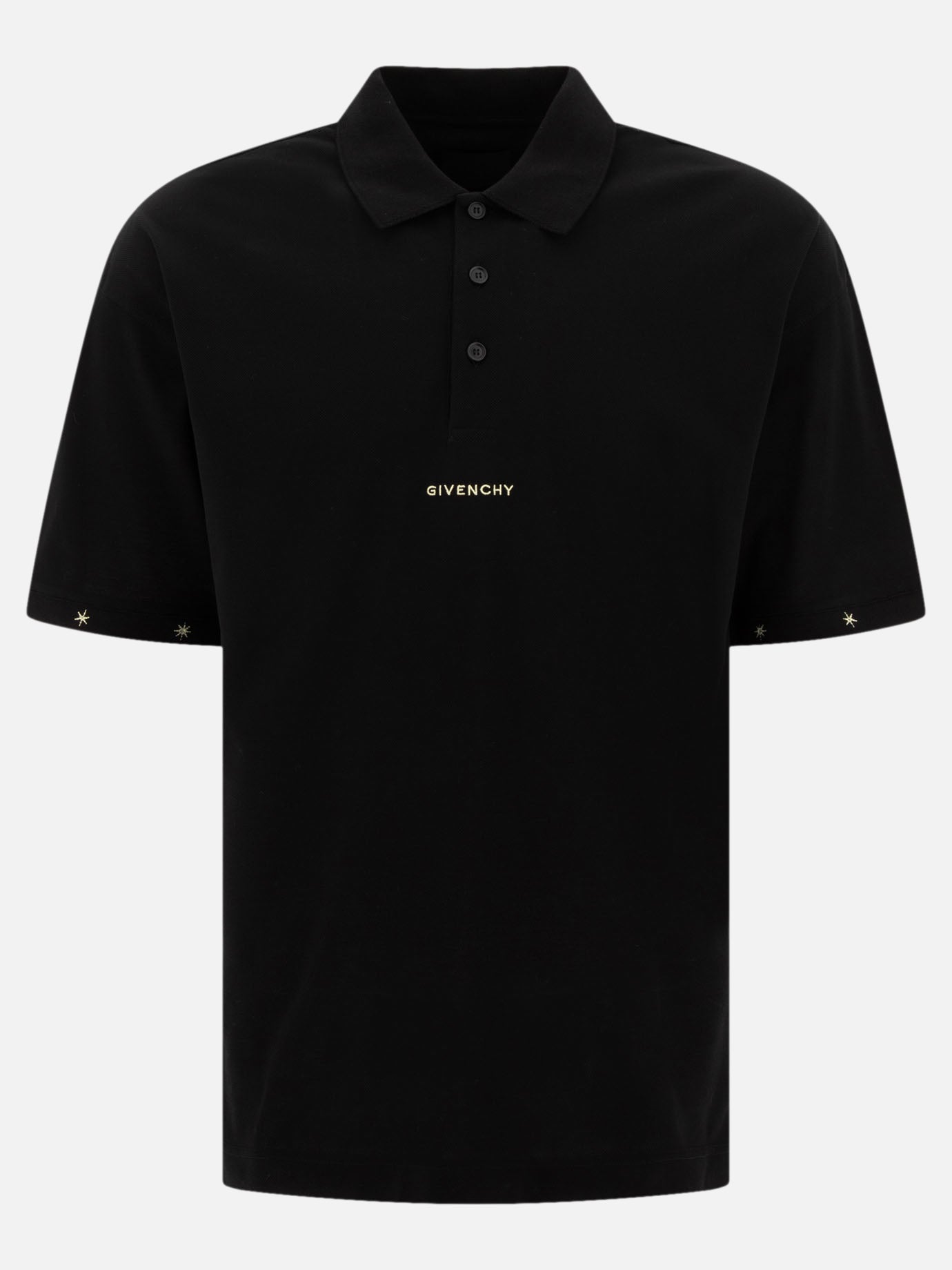 Vietti Givenchy Polo con logo ricamato