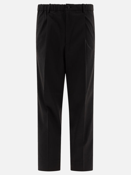 "Wool Blend Twill One Tuck" trousers