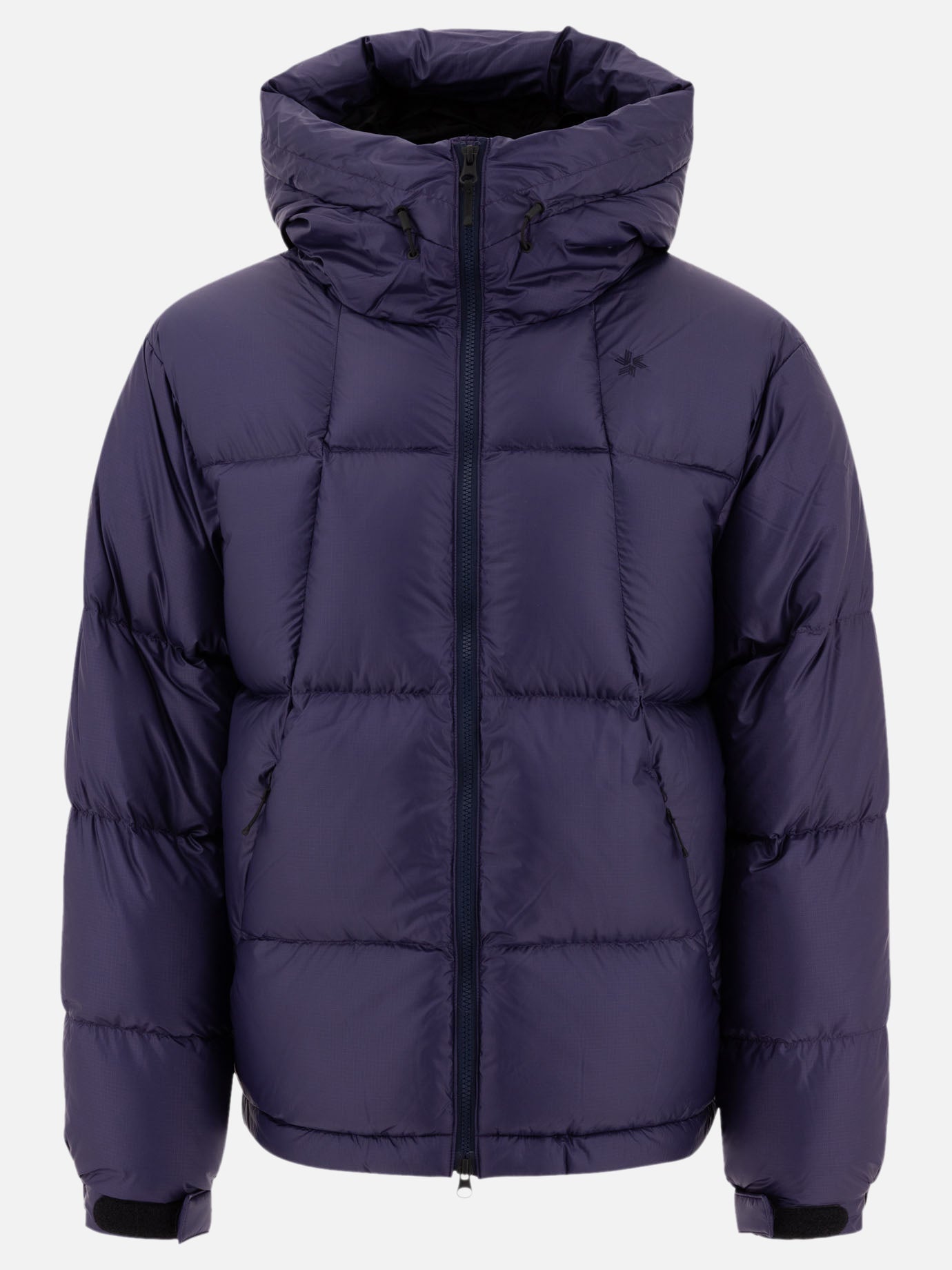 Down jackets Solid colour  Blue - Goldwin Men | PDP | VIETTI Online Store | Zoom-Modal
