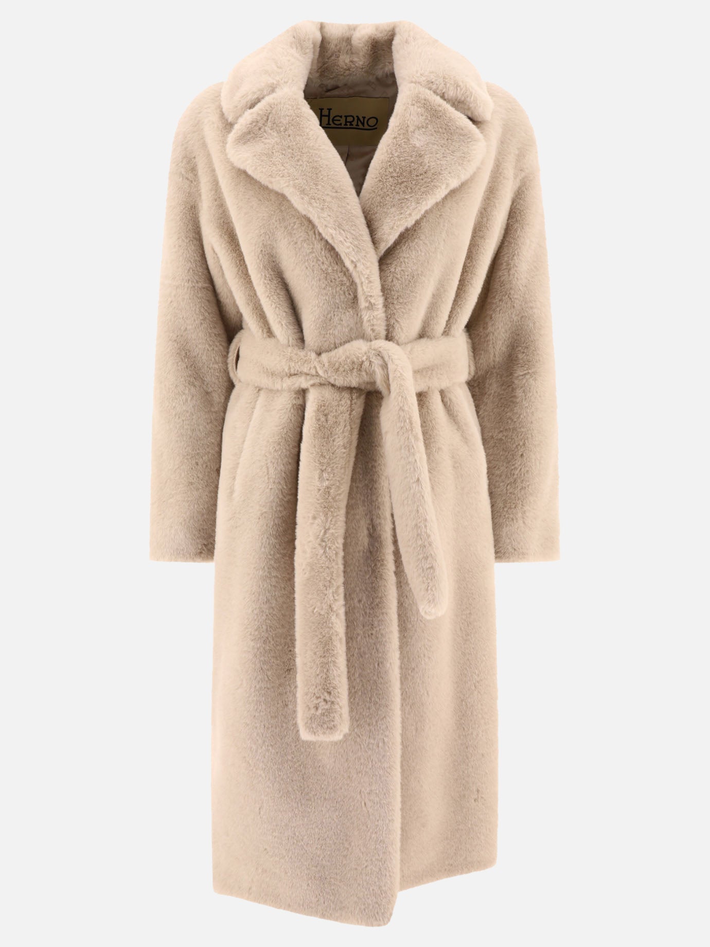Cappotti lunghi Solid colour  Beige - Herno Donna | PDP | VIETTI Online Store | thumbnail