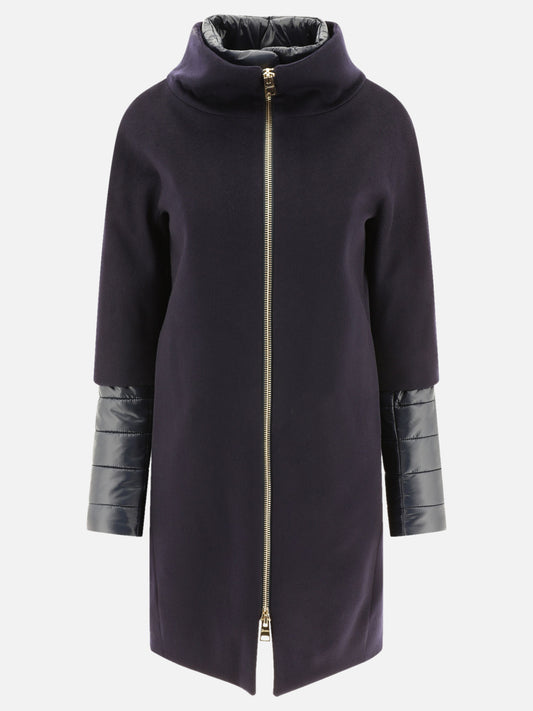 Cappotti lunghi Solid colour  Blu - Herno Donna | PLP | VIETTI Online Store 

