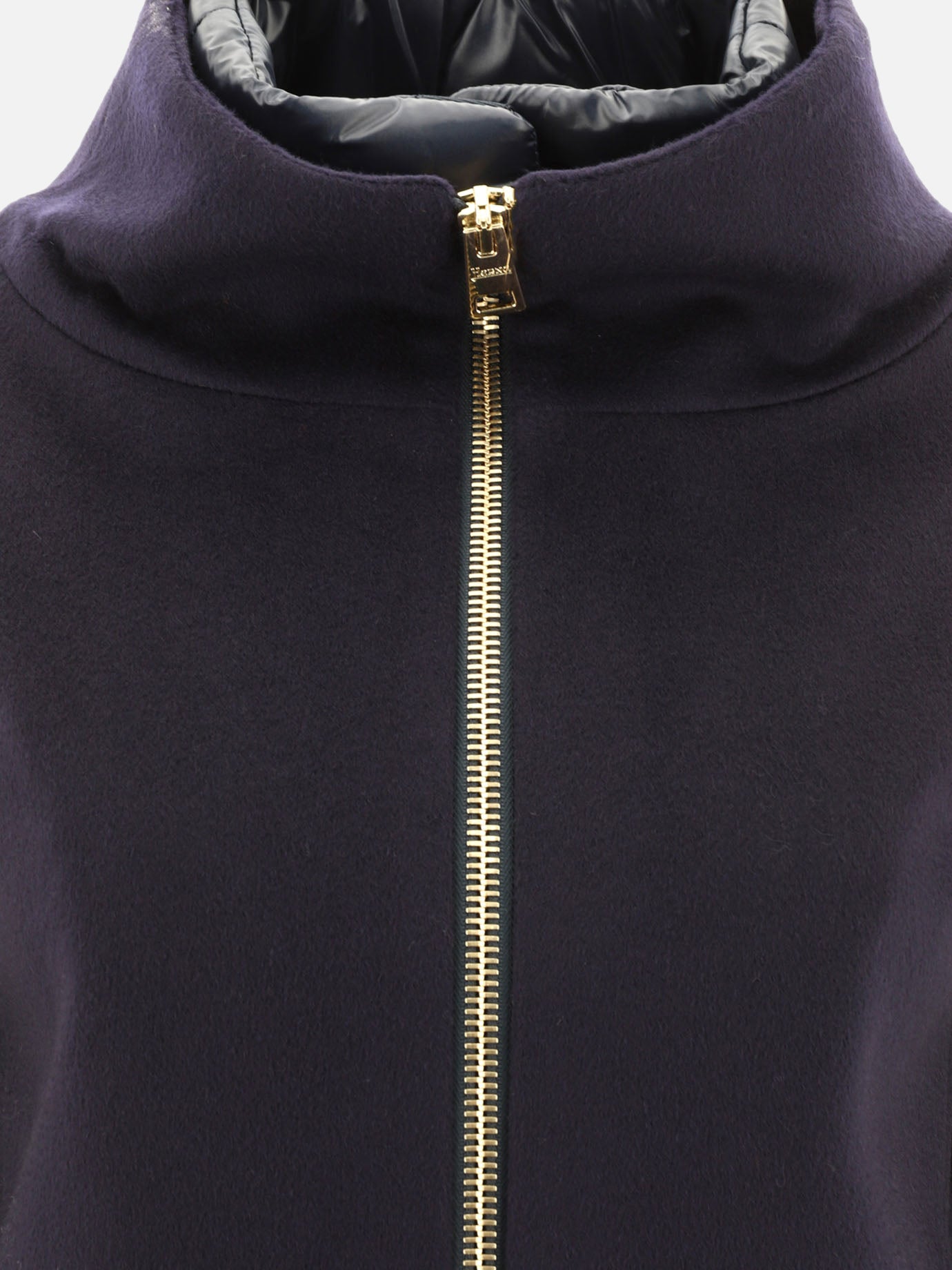 Cappotti lunghi Solid colour  Blu - Herno Donna | PDP | VIETTI Online Store | thumbnail_3