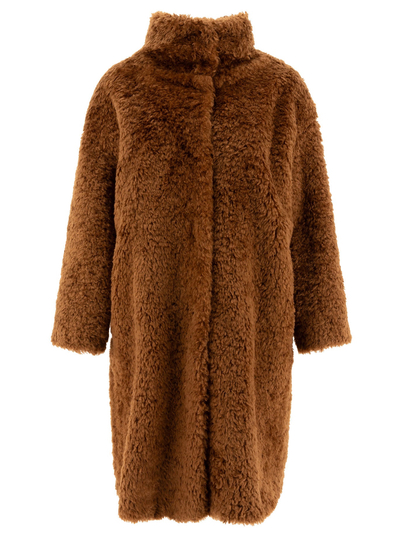 Cappotti lunghi Solid colour  Marrone - Herno Donna | PDP | VIETTI Online Store | thumbnail