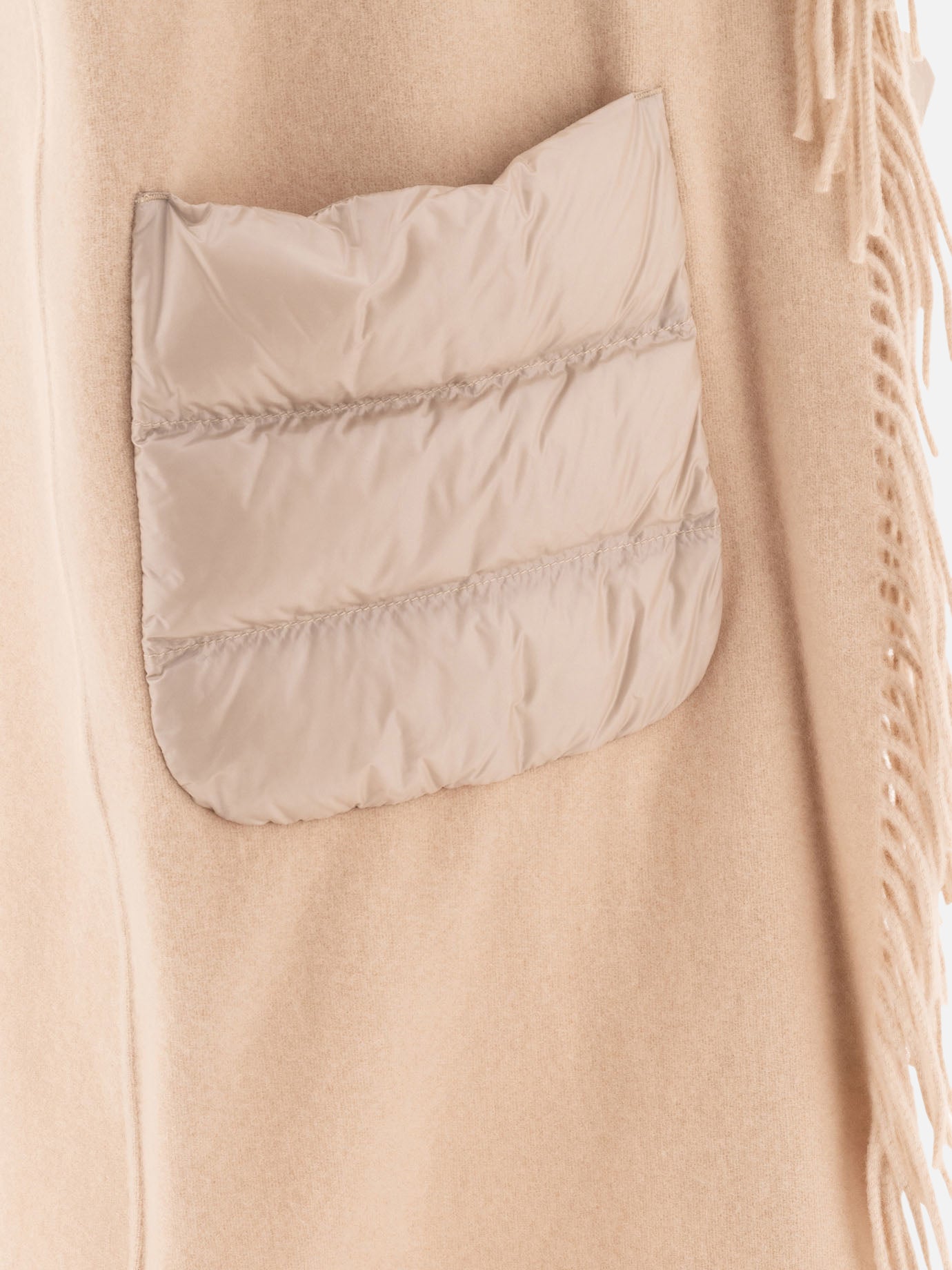 Herno "Resort" sleeveless coat Beige