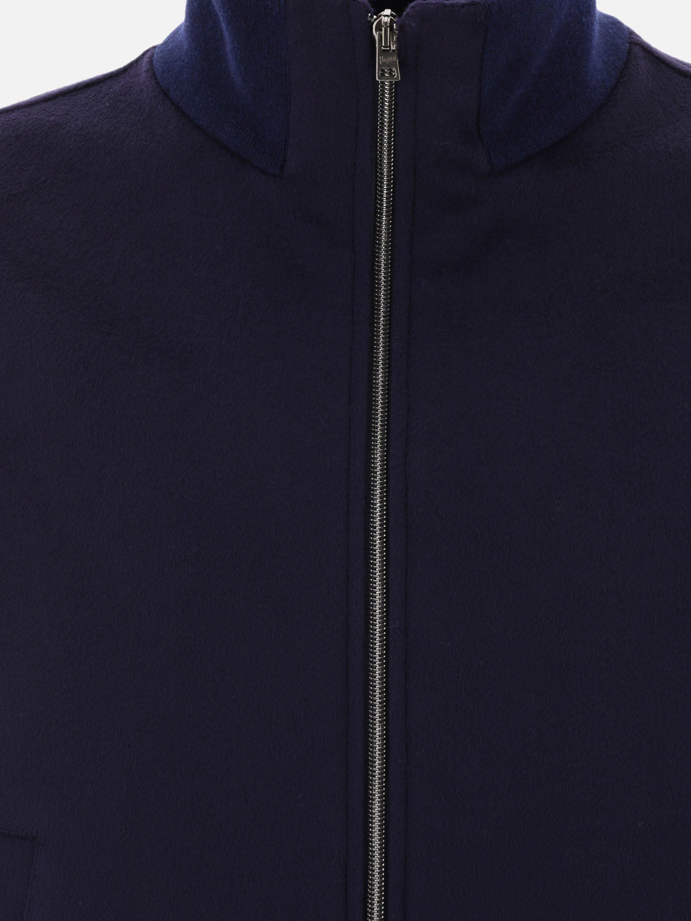 Herno "Resort" bomber jacket in soft bunny Blue