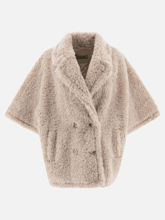 Mantelle Solid colour  Beige - Herno Donna | PLP | VIETTI Online Store 

