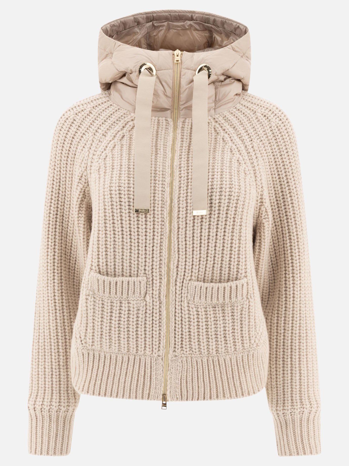 Piumini corti Solid colour  Beige - Herno Donna | PDP | VIETTI Online Store | thumbnail