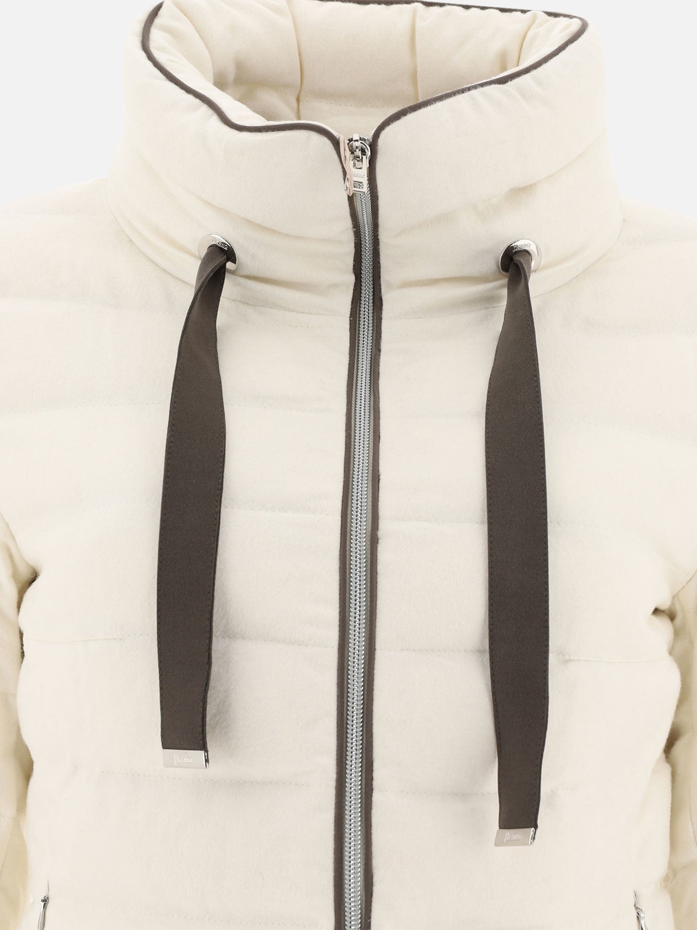 Piumini corti Solid colour  Bianco - Herno Donna | PDP | VIETTI Online Store | thumbnail_3
