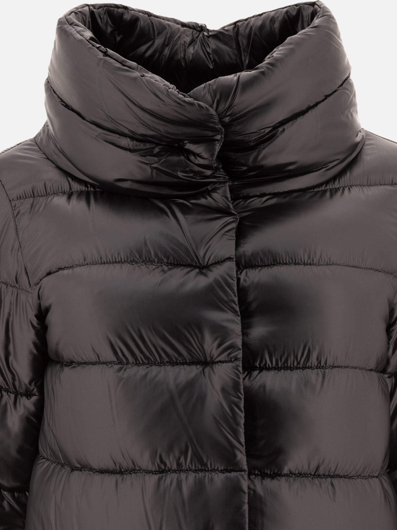 Piumini corti Solid colour  Nero - Herno Donna | PDP | VIETTI Online Store | thumbnail_3