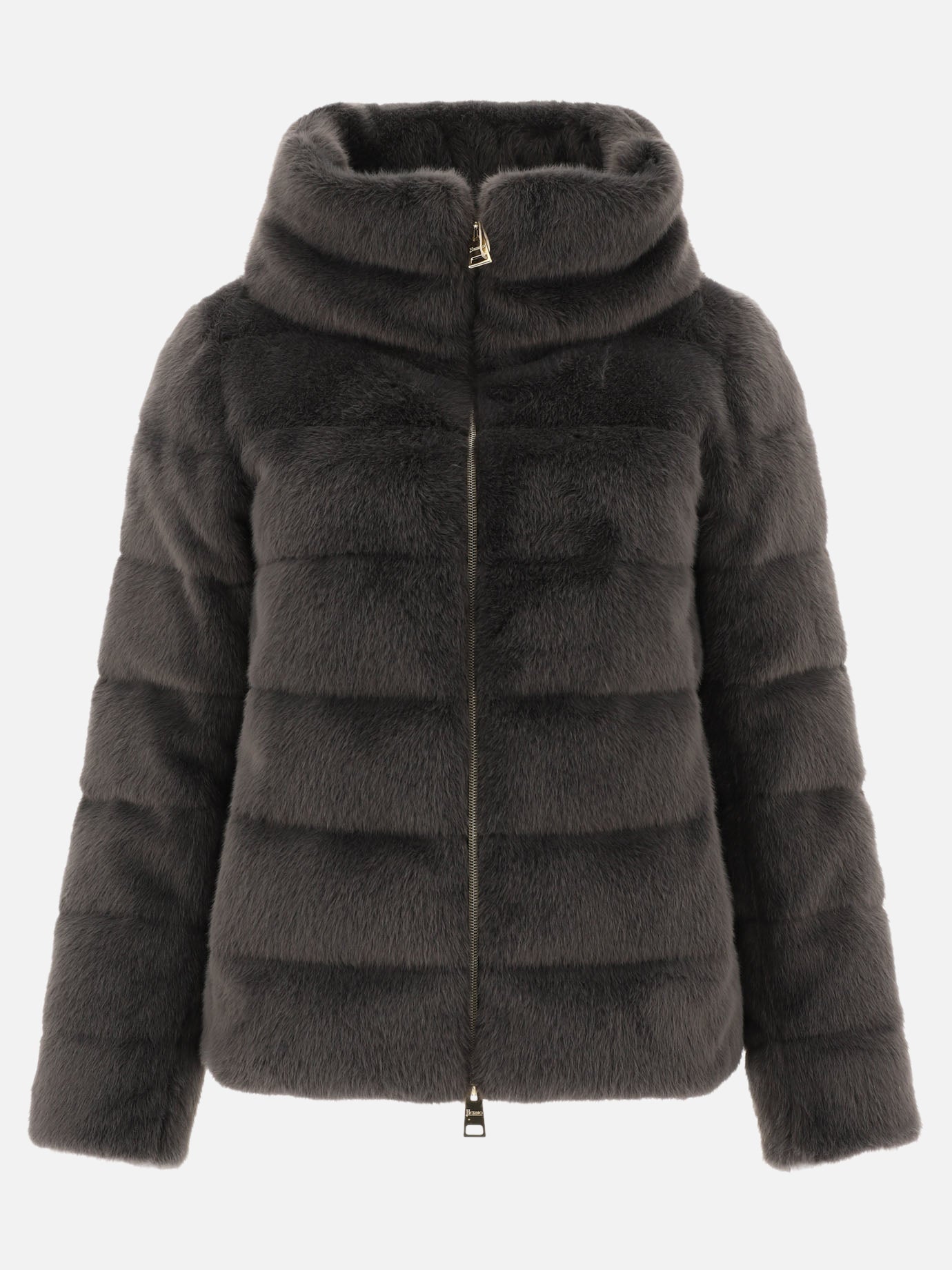 Piumini corti Solid colour  Grigio - Herno Donna | PDP | VIETTI Online Store | Zoom-Modal
