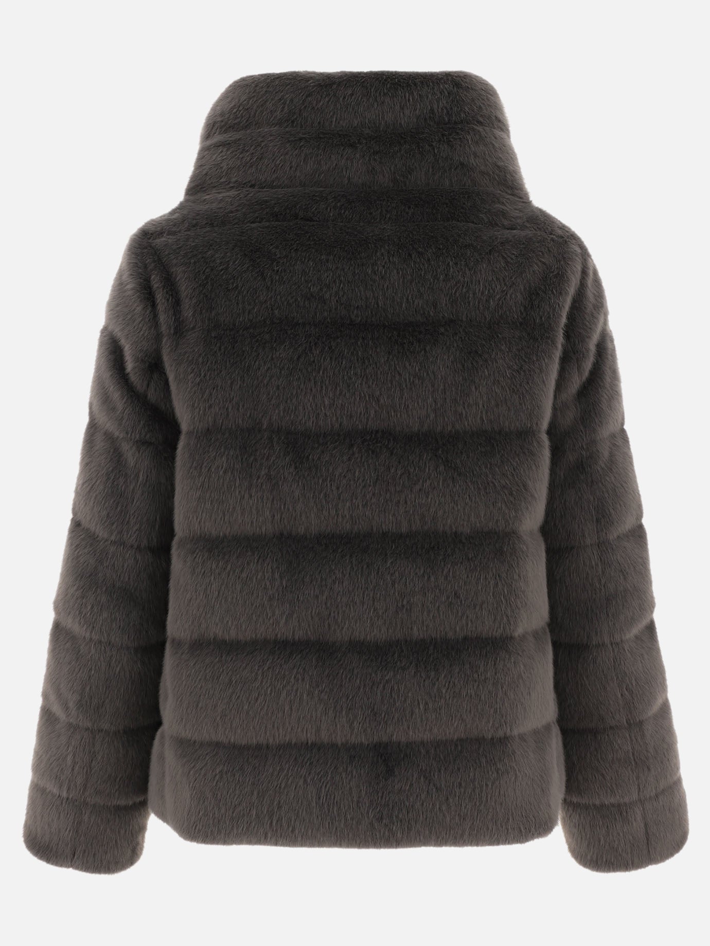 Piumini corti Solid colour  Grigio - Herno Donna | PDP | VIETTI Online Store | thumbnail_2
