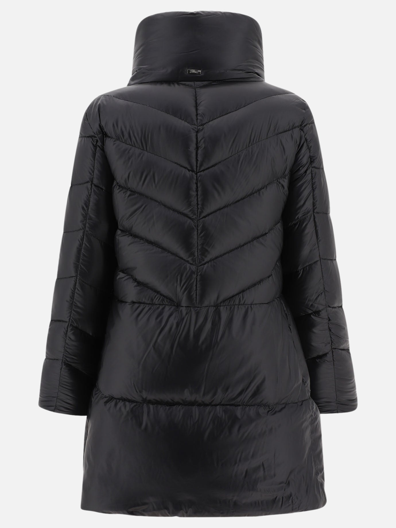 Piumini lunghi Solid colour  Nero - Herno Donna | PDP | VIETTI Online Store | thumbnail_2
