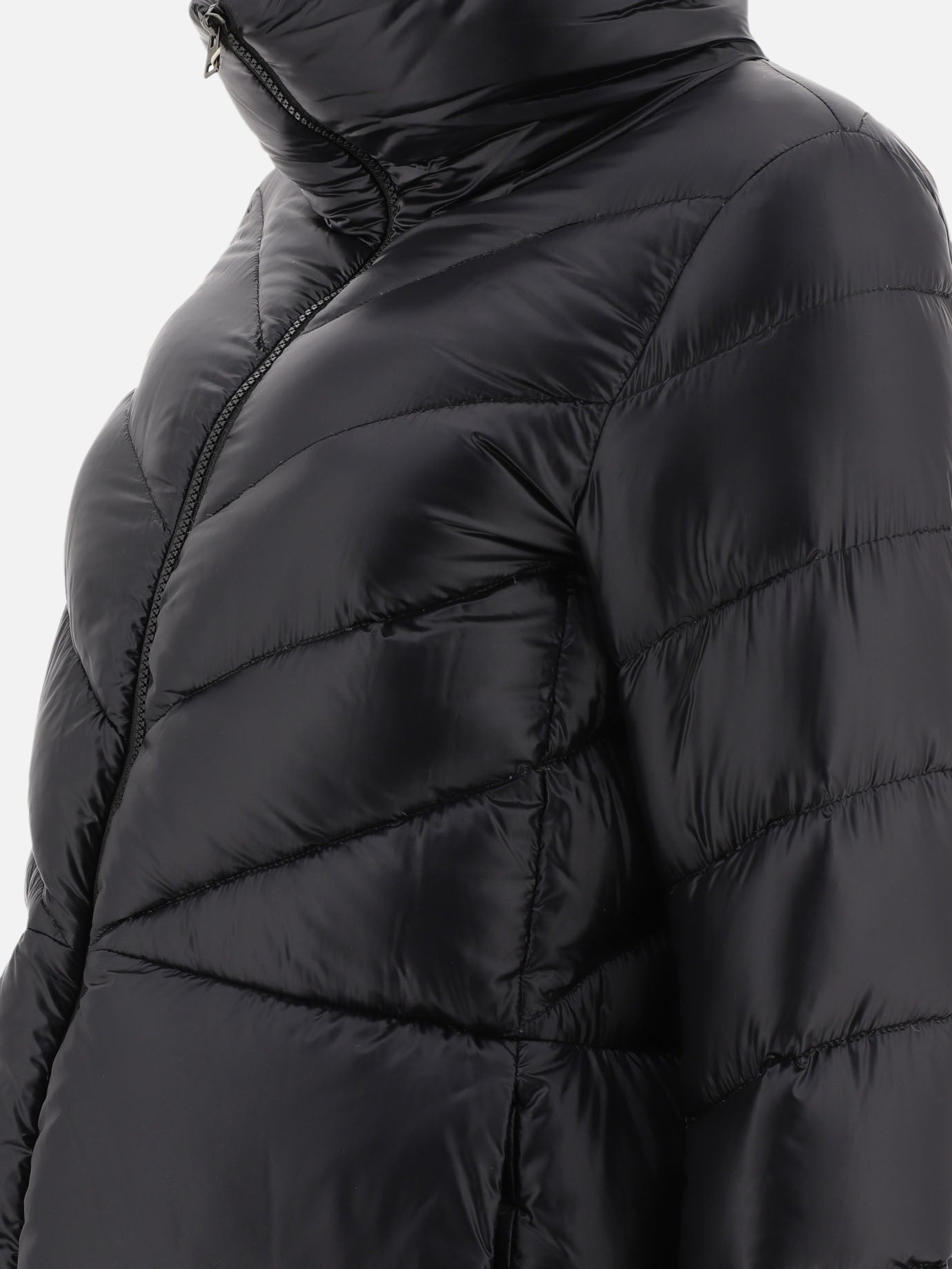 Piumini lunghi Solid colour  Nero - Herno Donna | PDP | VIETTI Online Store | thumbnail_4