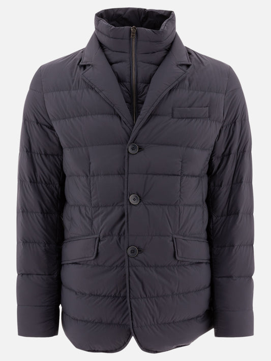 Piumini corti Solid colour  Blu - Herno Uomo | PLP | VIETTI Online Store 
