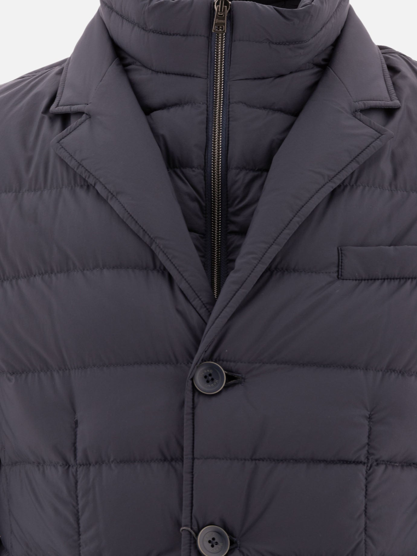 Piumini corti Solid colour  Blu - Herno Uomo | PDP | VIETTI Online Store | Zoom-Modal_3
