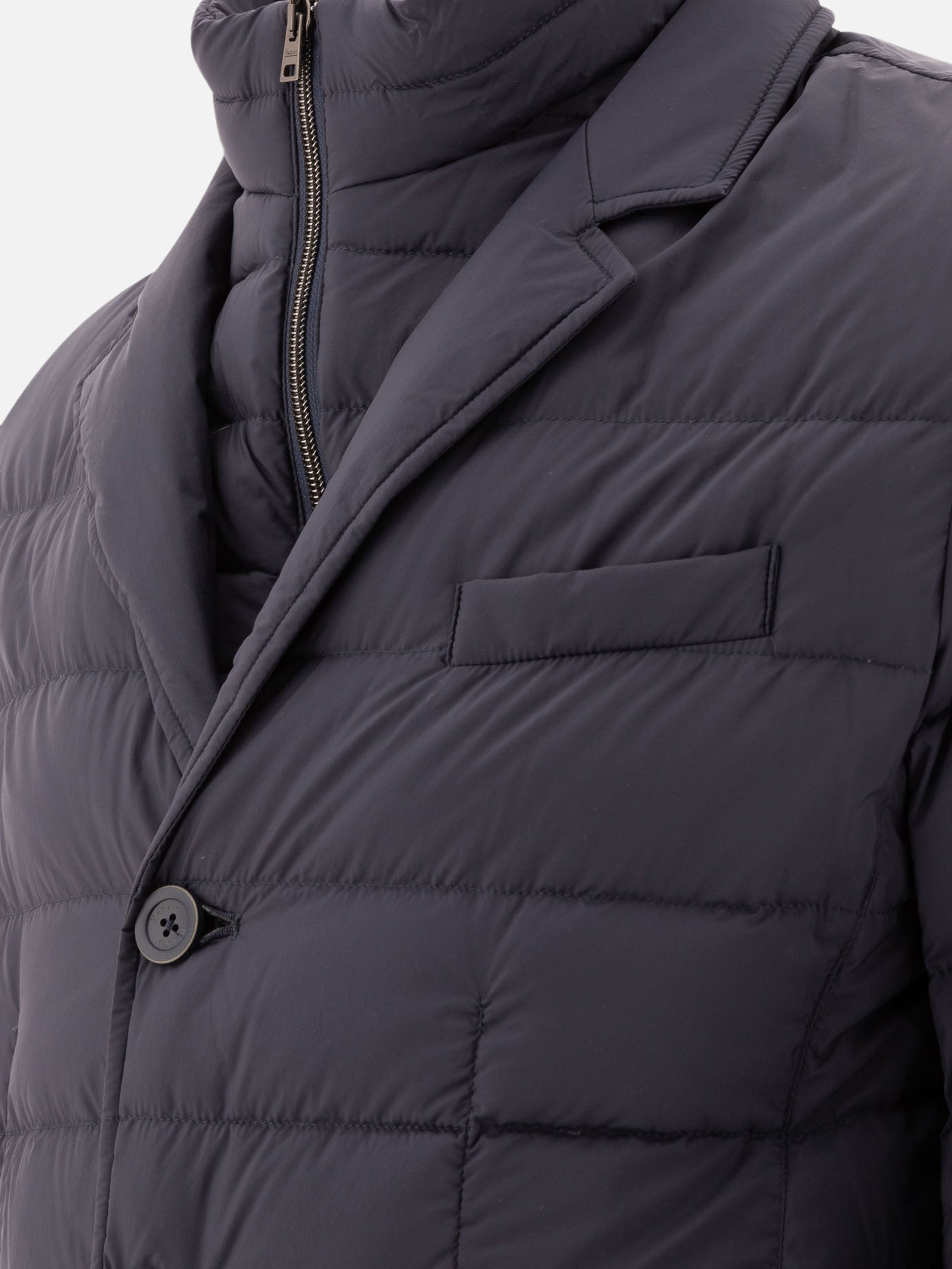 Piumini corti Solid colour  Blu - Herno Uomo | PDP | VIETTI Online Store | Zoom-Modal_4
