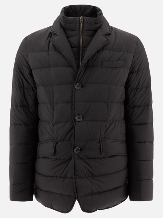 Piumini corti Solid colour  Nero - Herno Uomo | PLP | VIETTI Online Store 
