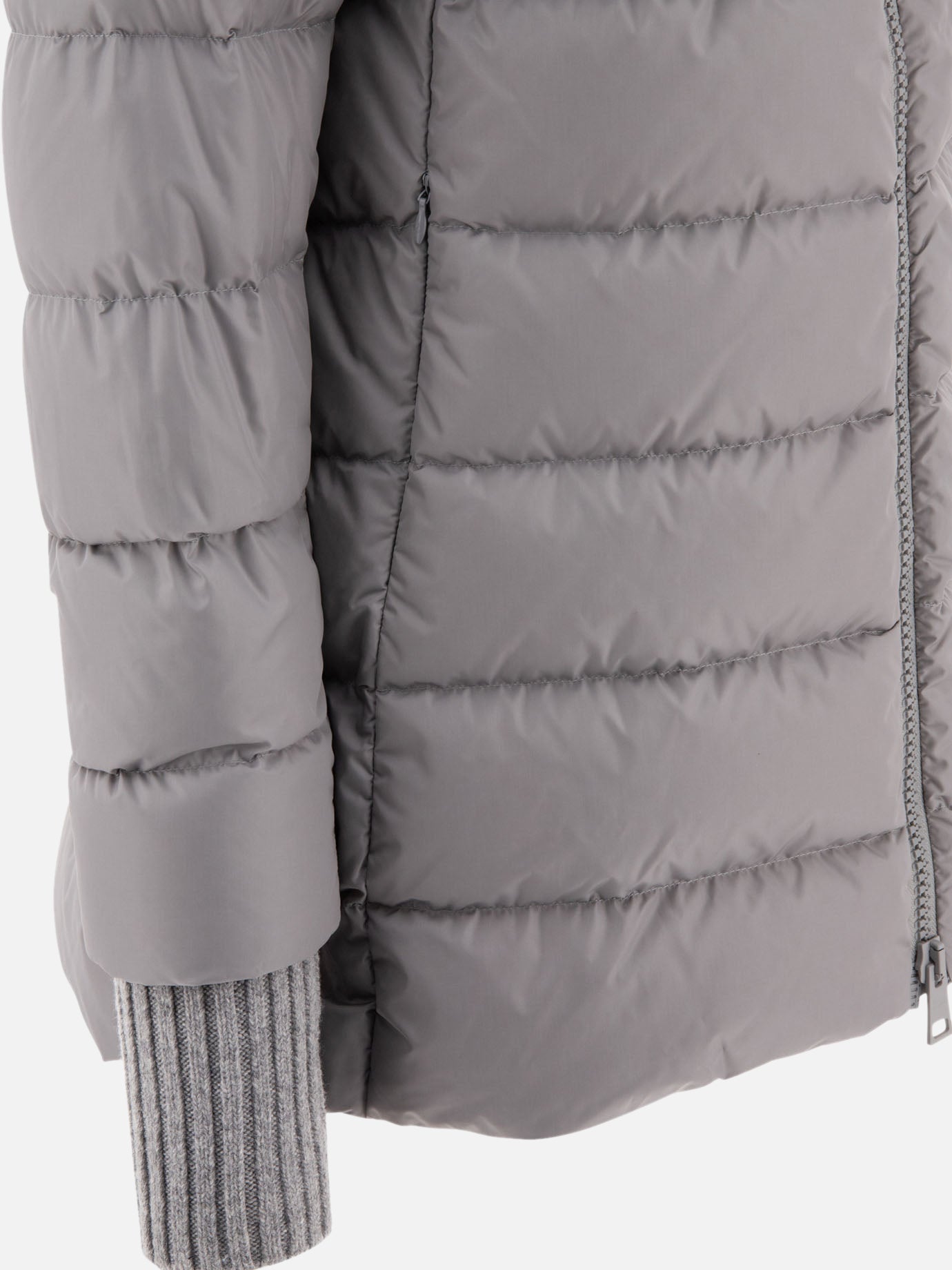 Piumini corti Solid colour  Grigio - Herno Donna | PDP | VIETTI Online Store | thumbnail_4