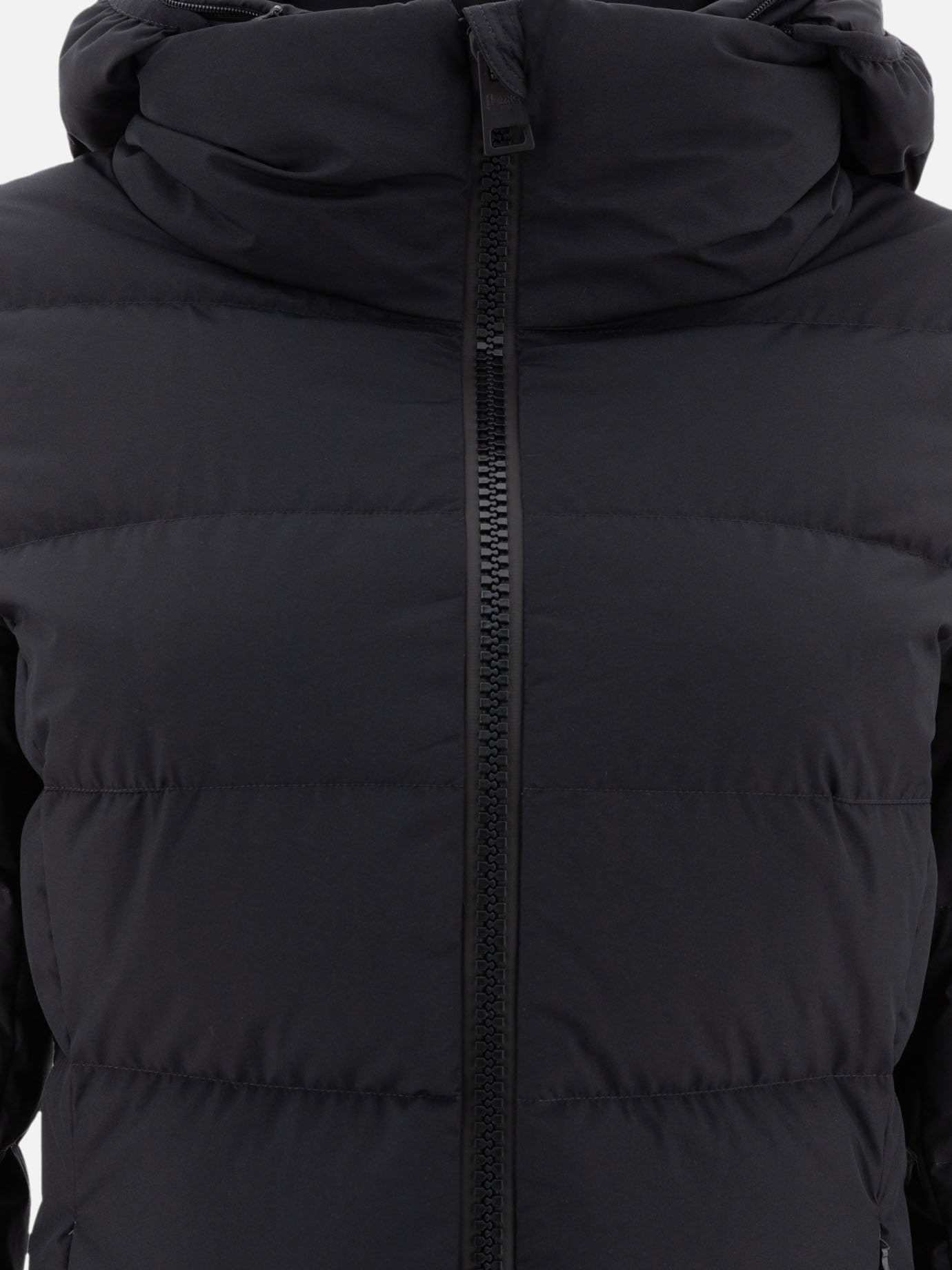 Piumini lunghi Solid colour  Nero - Herno Donna | PDP | VIETTI Online Store | thumbnail_3