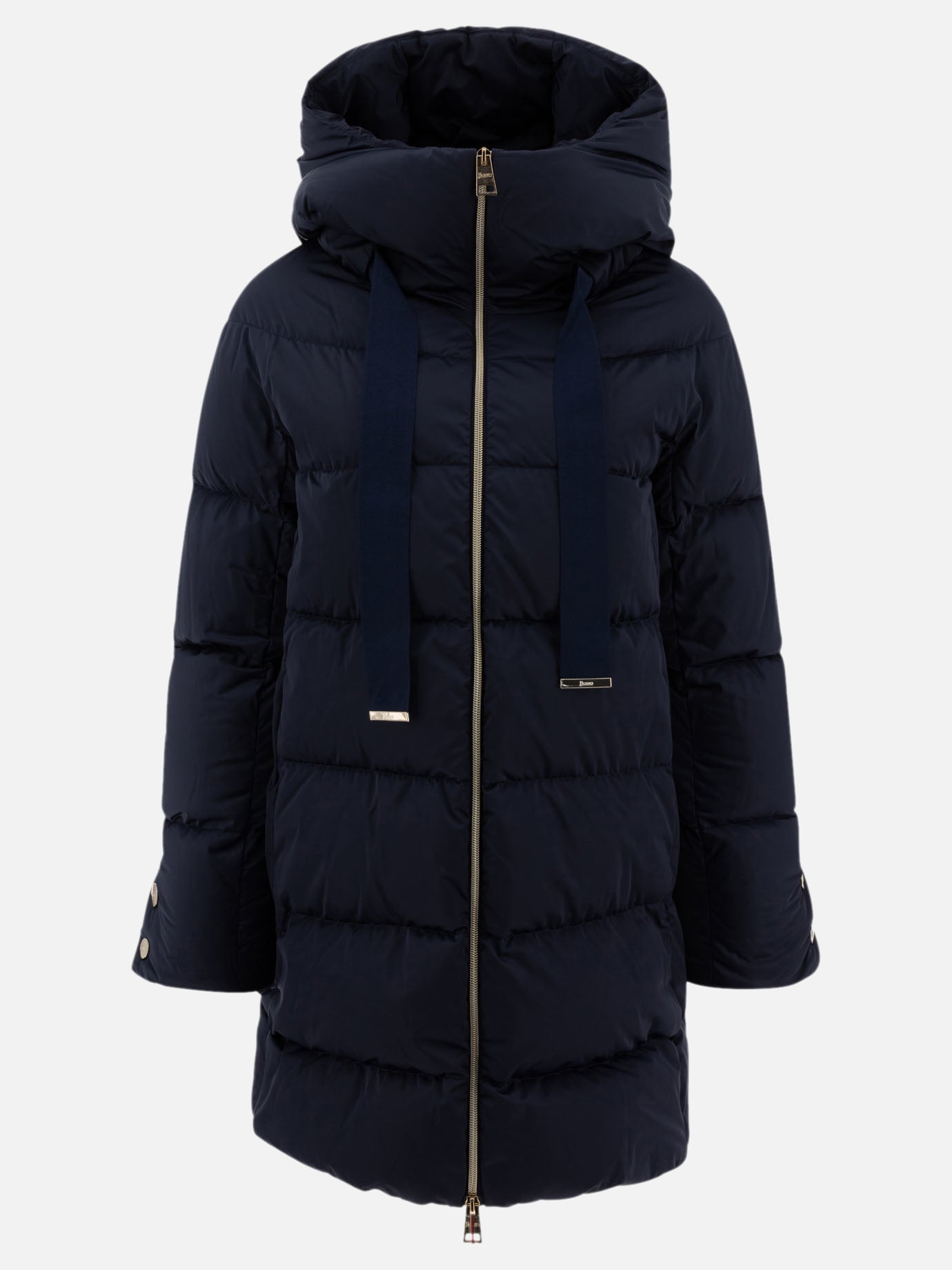 Piumini lunghi Solid colour  Blu - Herno Donna | PDP | VIETTI Online Store | thumbnail
