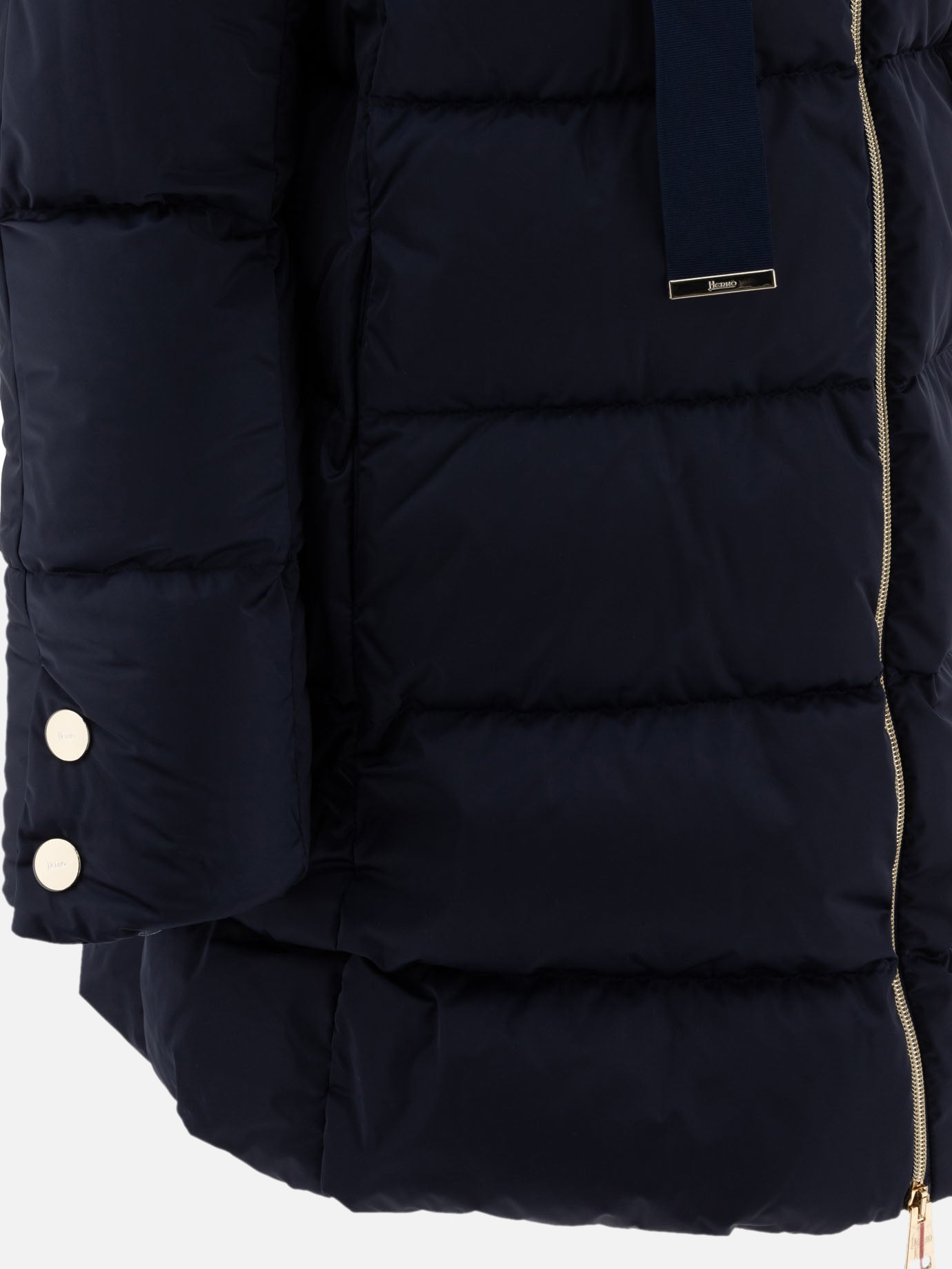 Piumini lunghi Solid colour  Blu - Herno Donna | PDP | VIETTI Online Store | Zoom-Modal_4
