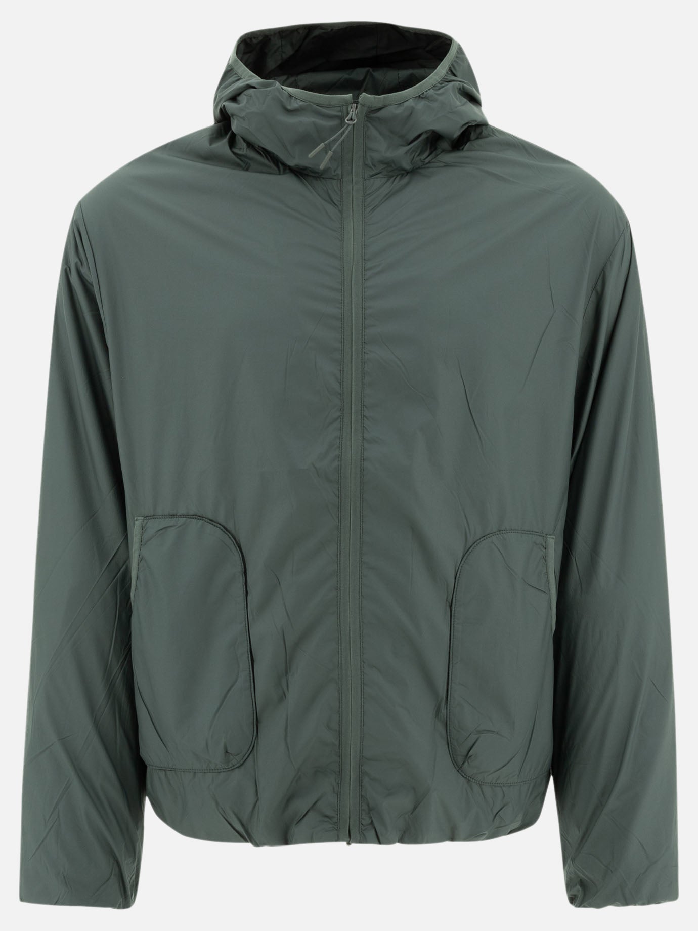 Windproof hooded jacket