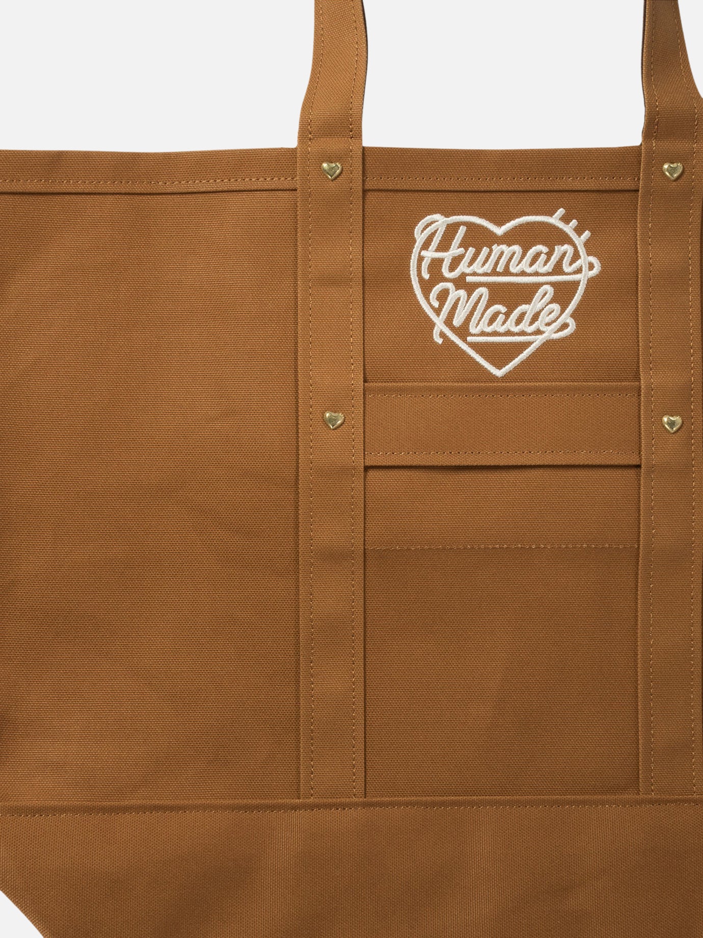 Human Made "Duck Canvas" tote bag Brown