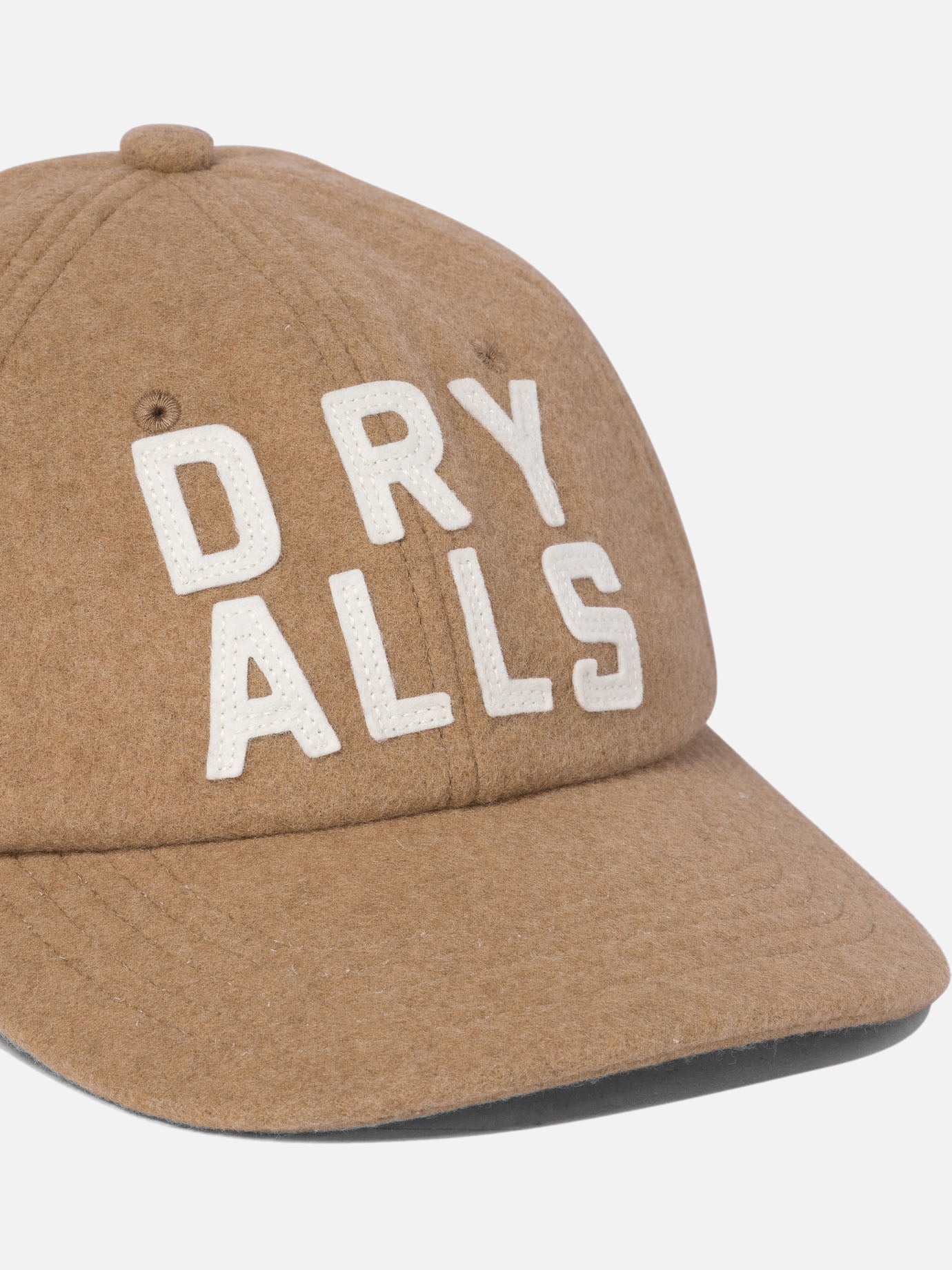 HUMAN MADE DRY ALLS ベージュキャップ HUMAN MADE ベージュキャップ DRY ALLS刺繍
