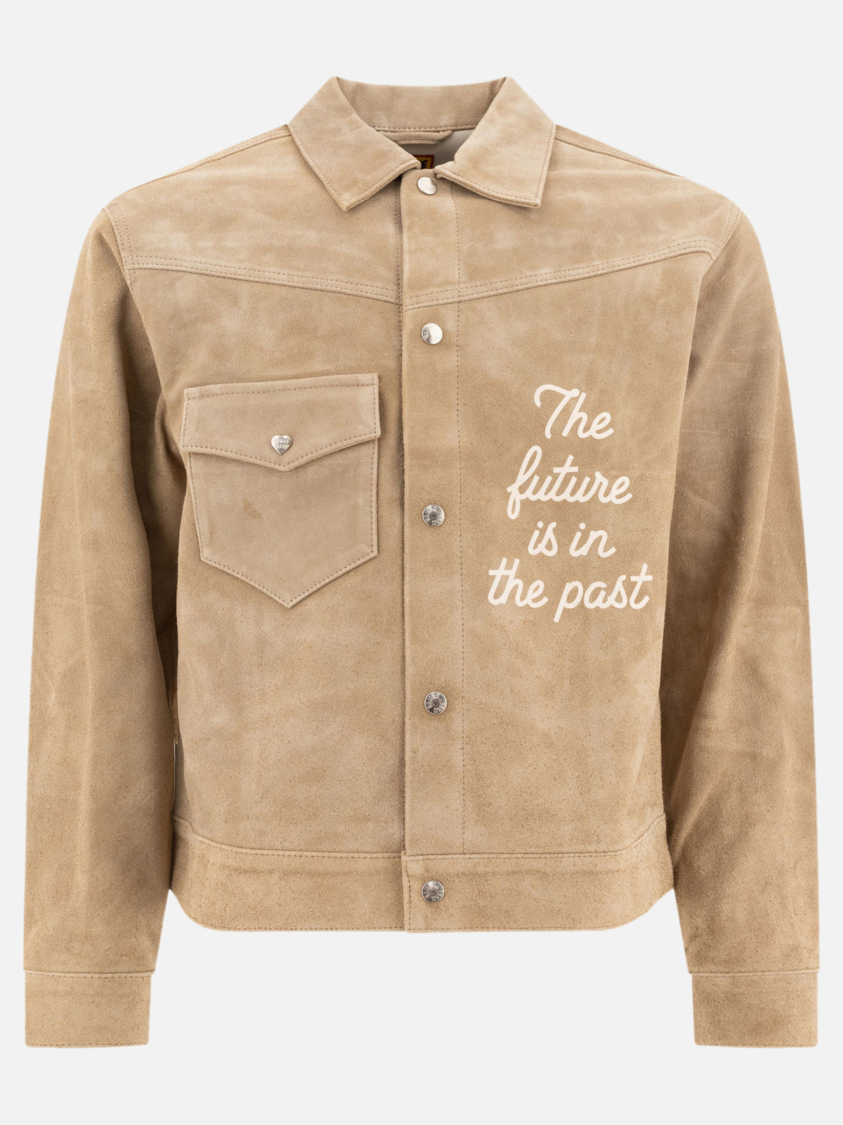 Human Made Suede leather jacket Beige