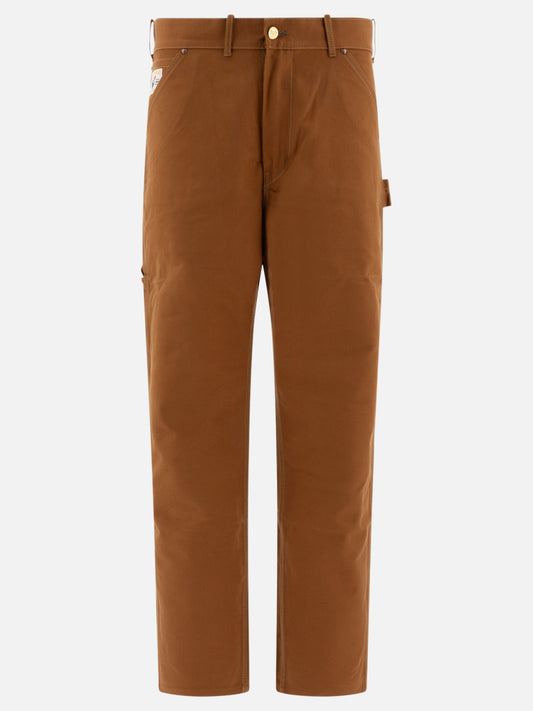 Human Made "Duck Work" trousers Brown