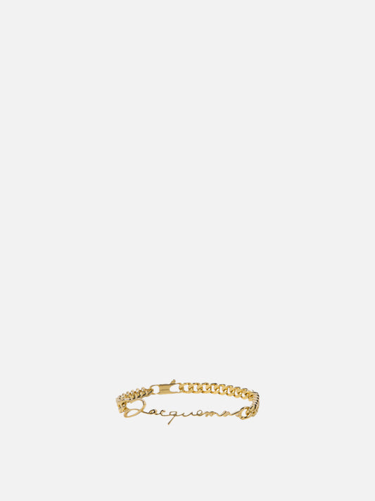 "La gourmette Jacquemus" bracelet