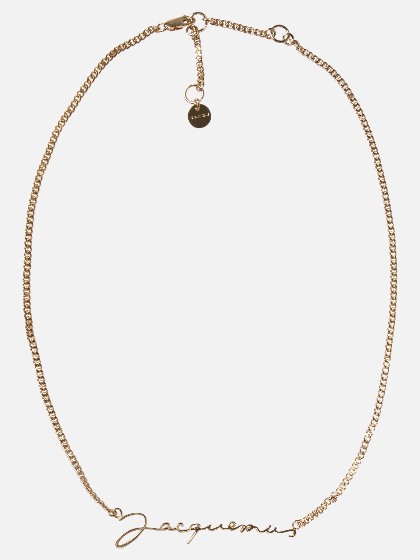 "La chaine Jacquemus" necklace