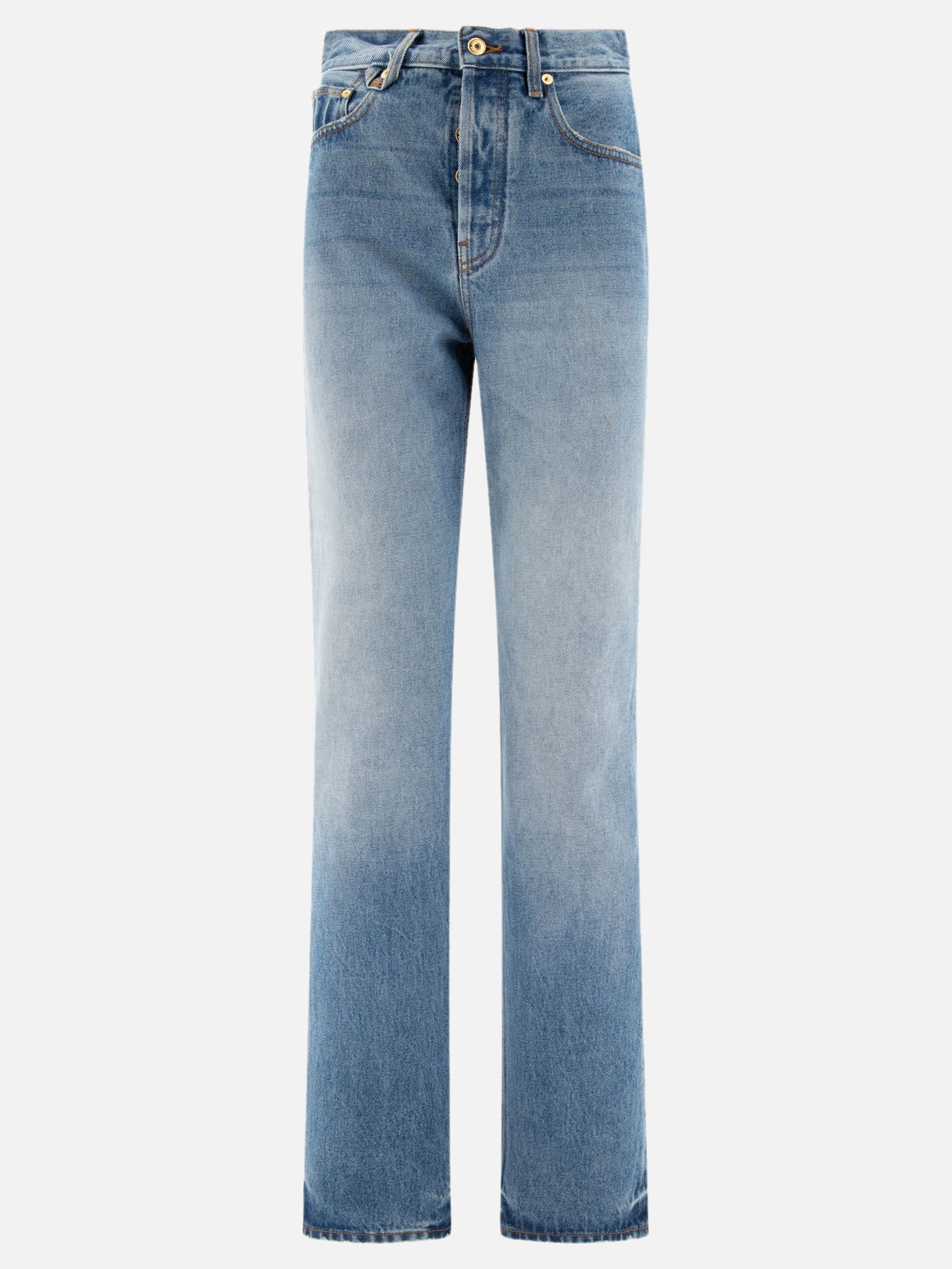 Jacquemus "Le de-Nîmes droit" jeans Light blue