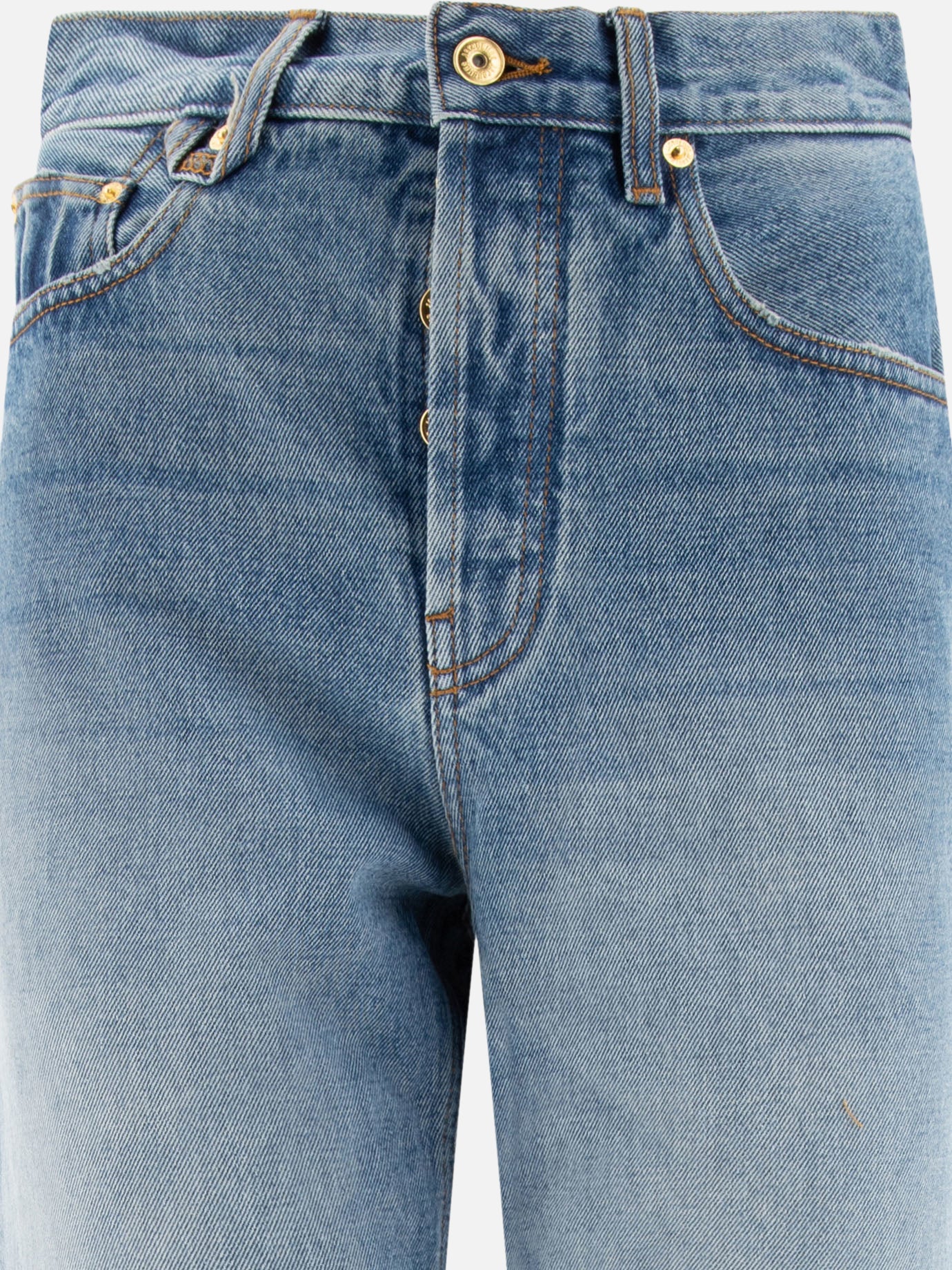 Jacquemus "Le de-Nîmes droit" jeans Light blue