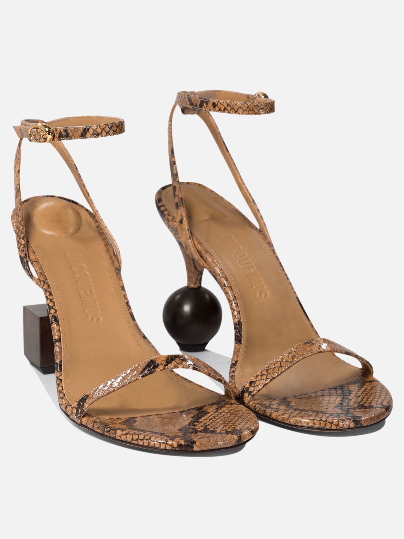 Jacquemus "Les sandales Bisou" sandals Beige