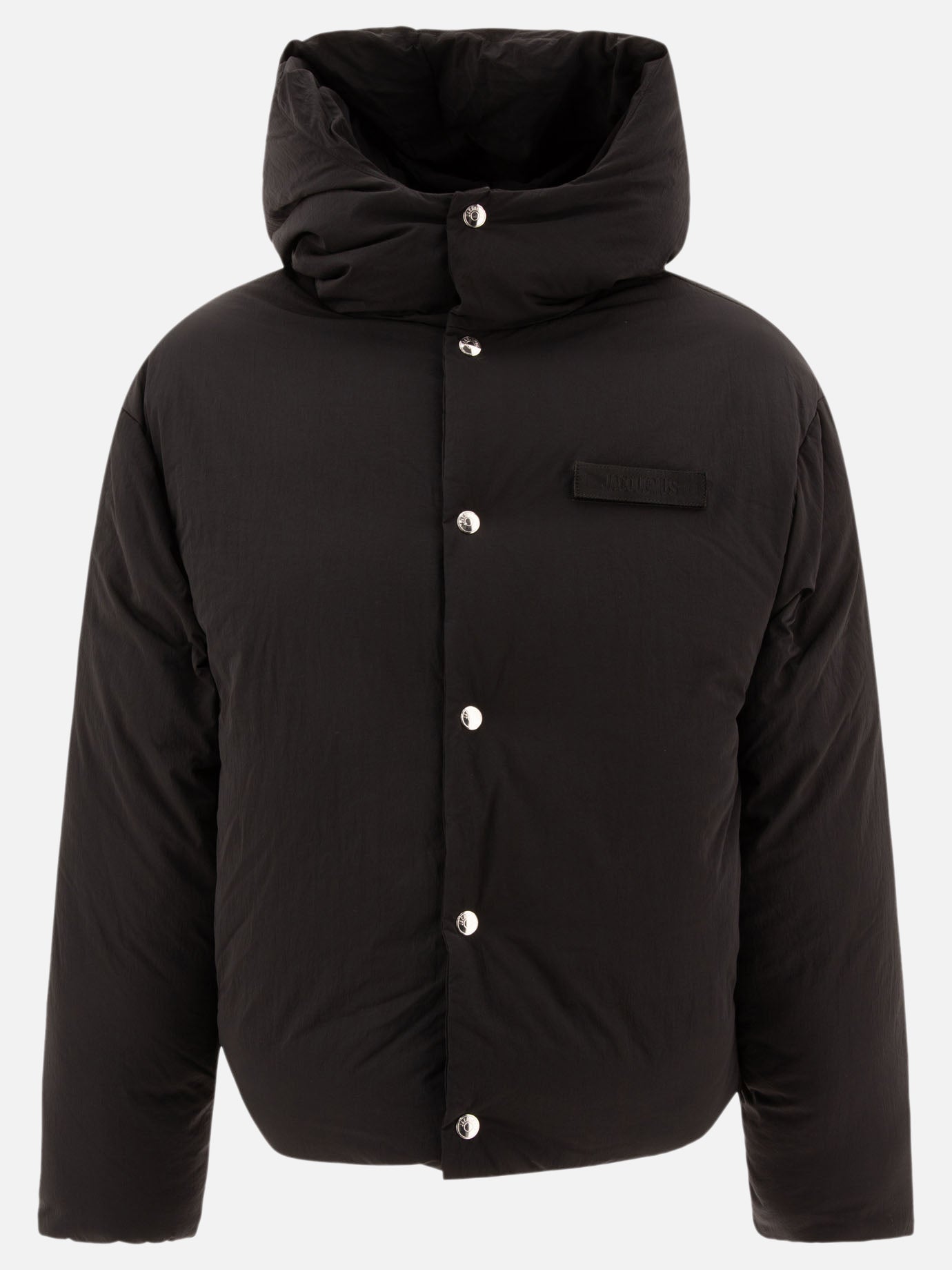 Piumini corti Solid colour  Nero - Jacquemus Uomo | PDP | VIETTI Online Store | thumbnail