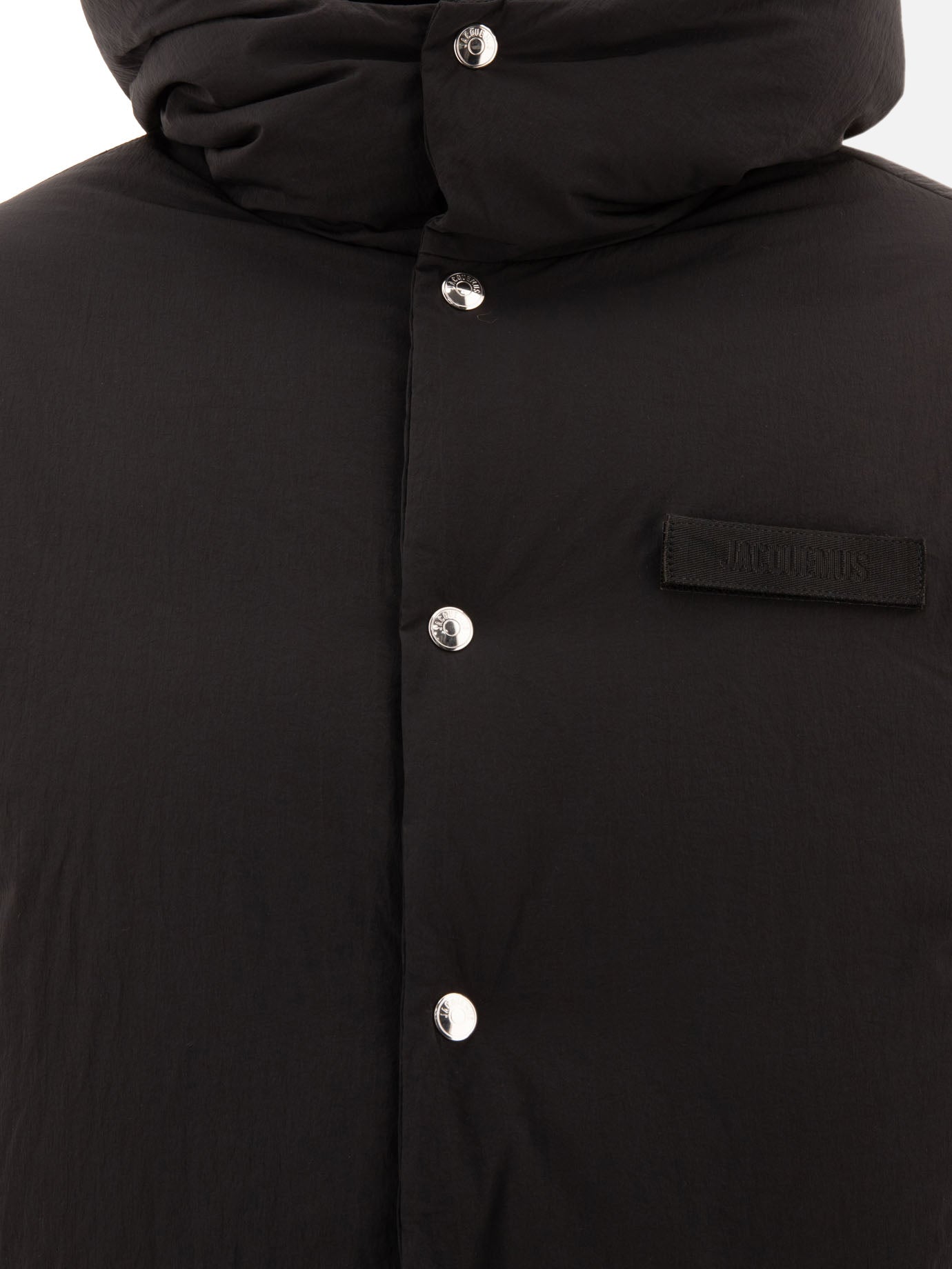 Piumini corti Solid colour  Nero - Jacquemus Uomo | PDP | VIETTI Online Store | thumbnail_3