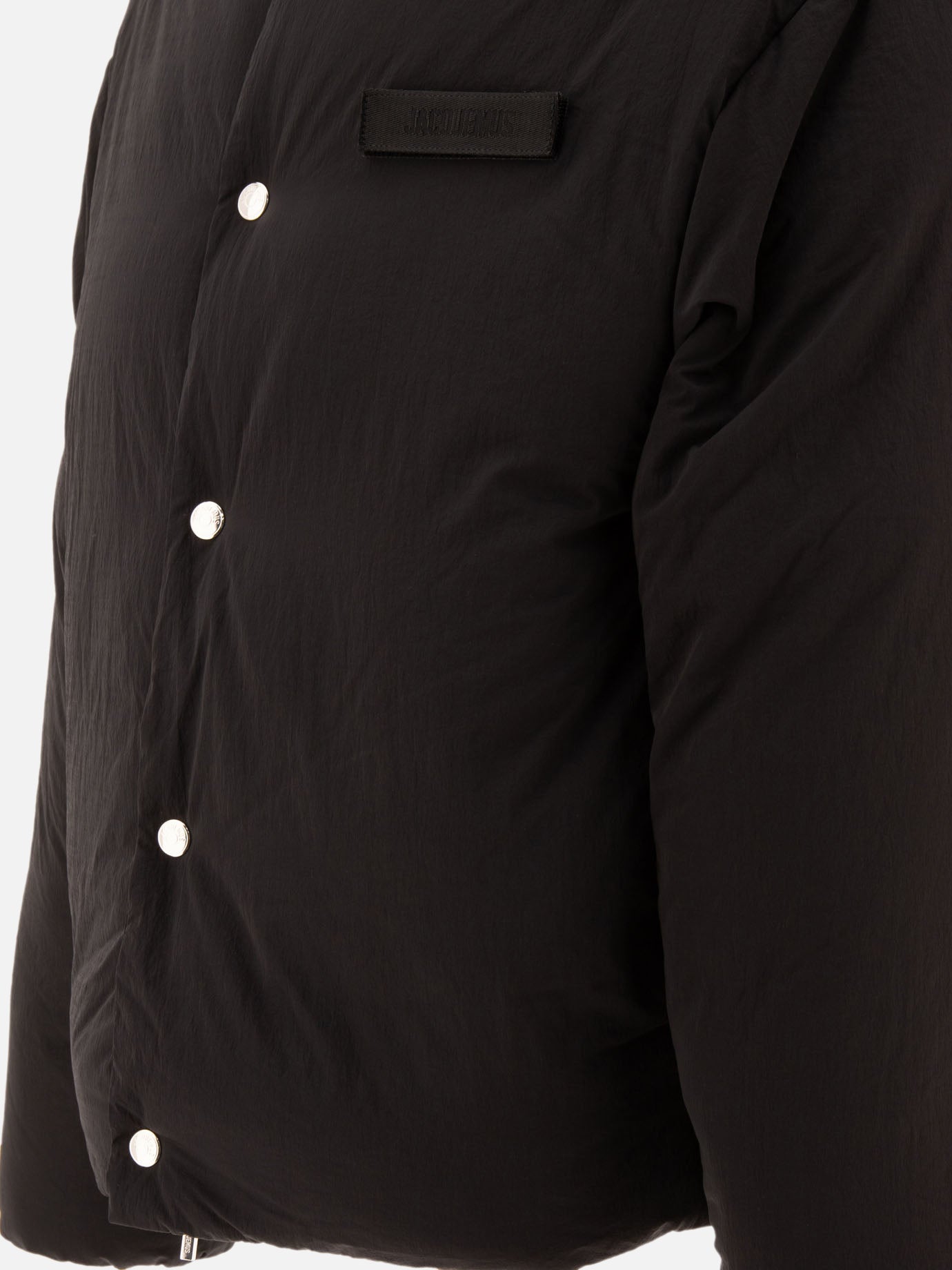Piumini corti Solid colour  Nero - Jacquemus Uomo | PDP | VIETTI Online Store | thumbnail_4