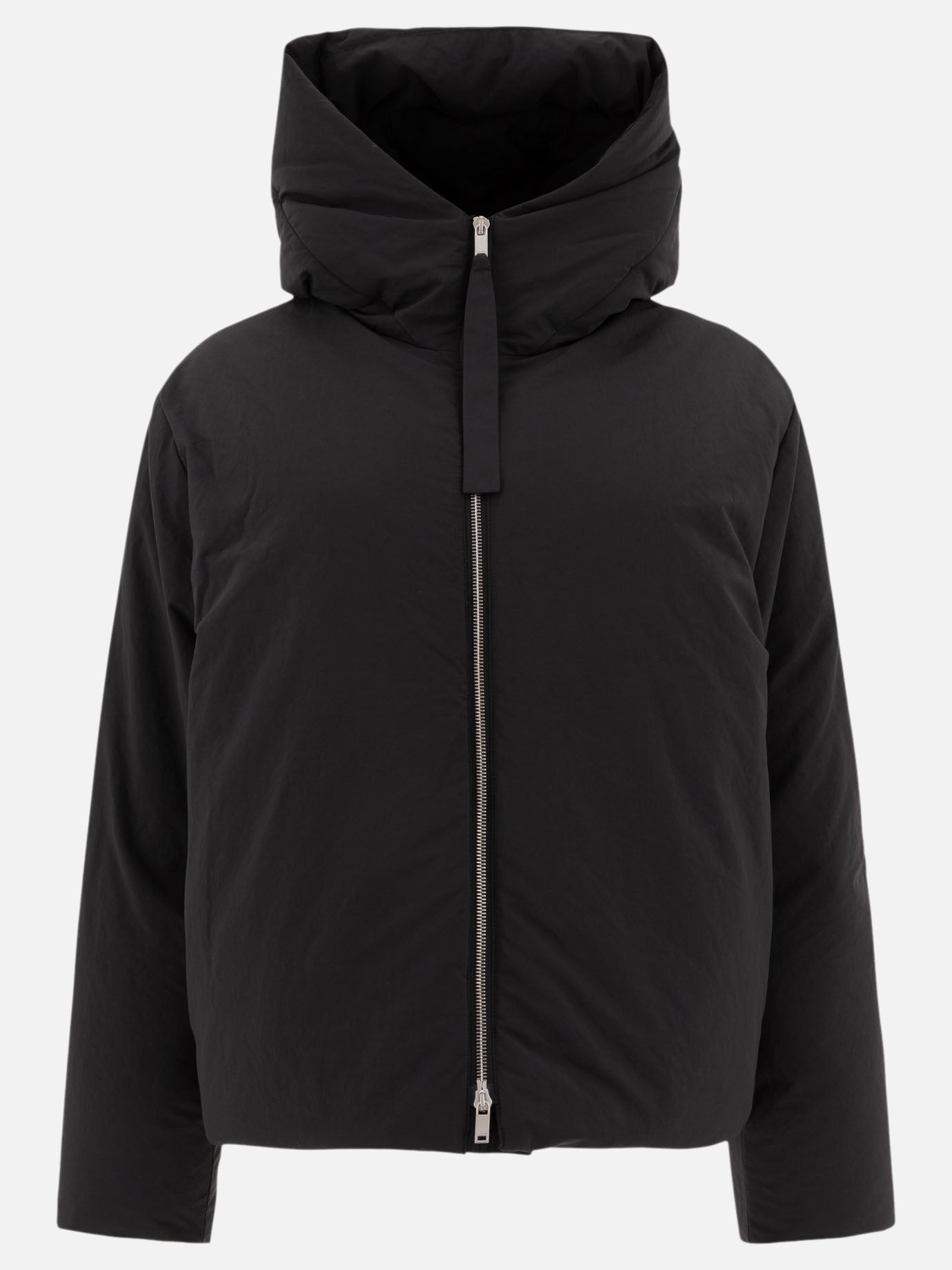 Piumini corti Solid colour  Nero - Jil Sander Donna | PDP | VIETTI Online Store | thumbnail